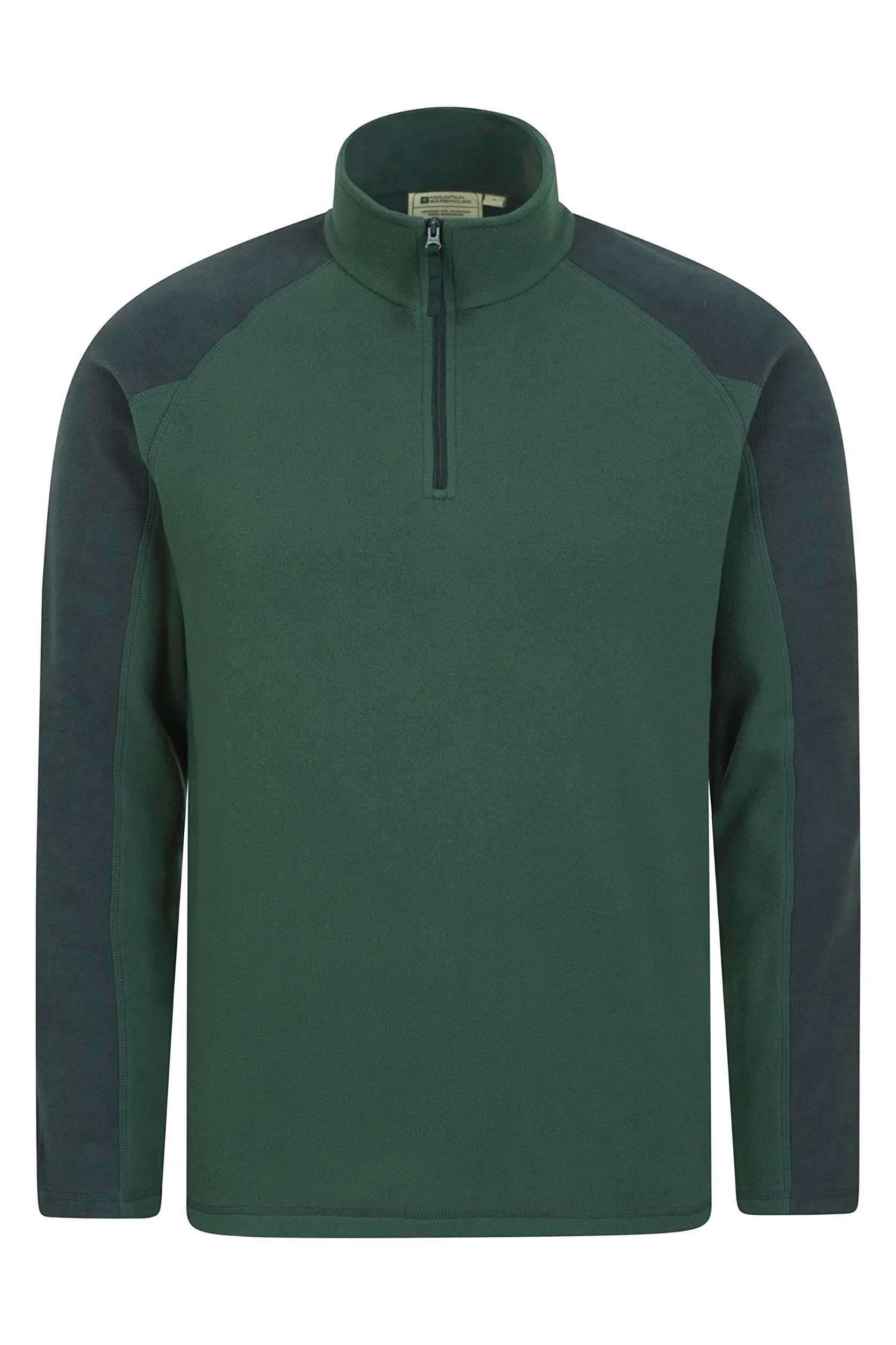 Mountain Warehouse Ashbourne Mens Half-Zip Fleece Multipack Lightweight Anti-Pill Breathable Sweatshirt