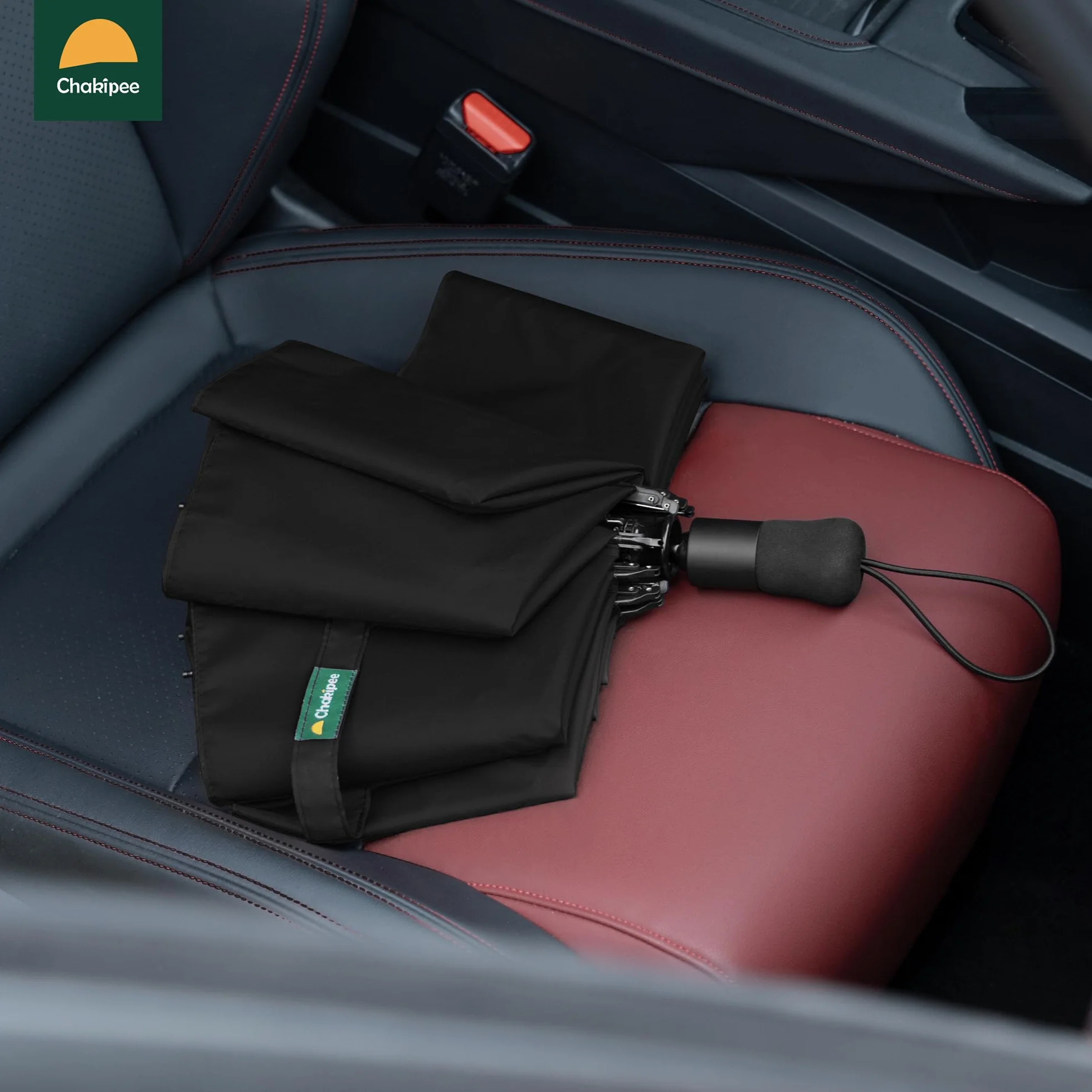 Parapluie Pliant Inversé Compact Automatique Résistant Vent Voyage