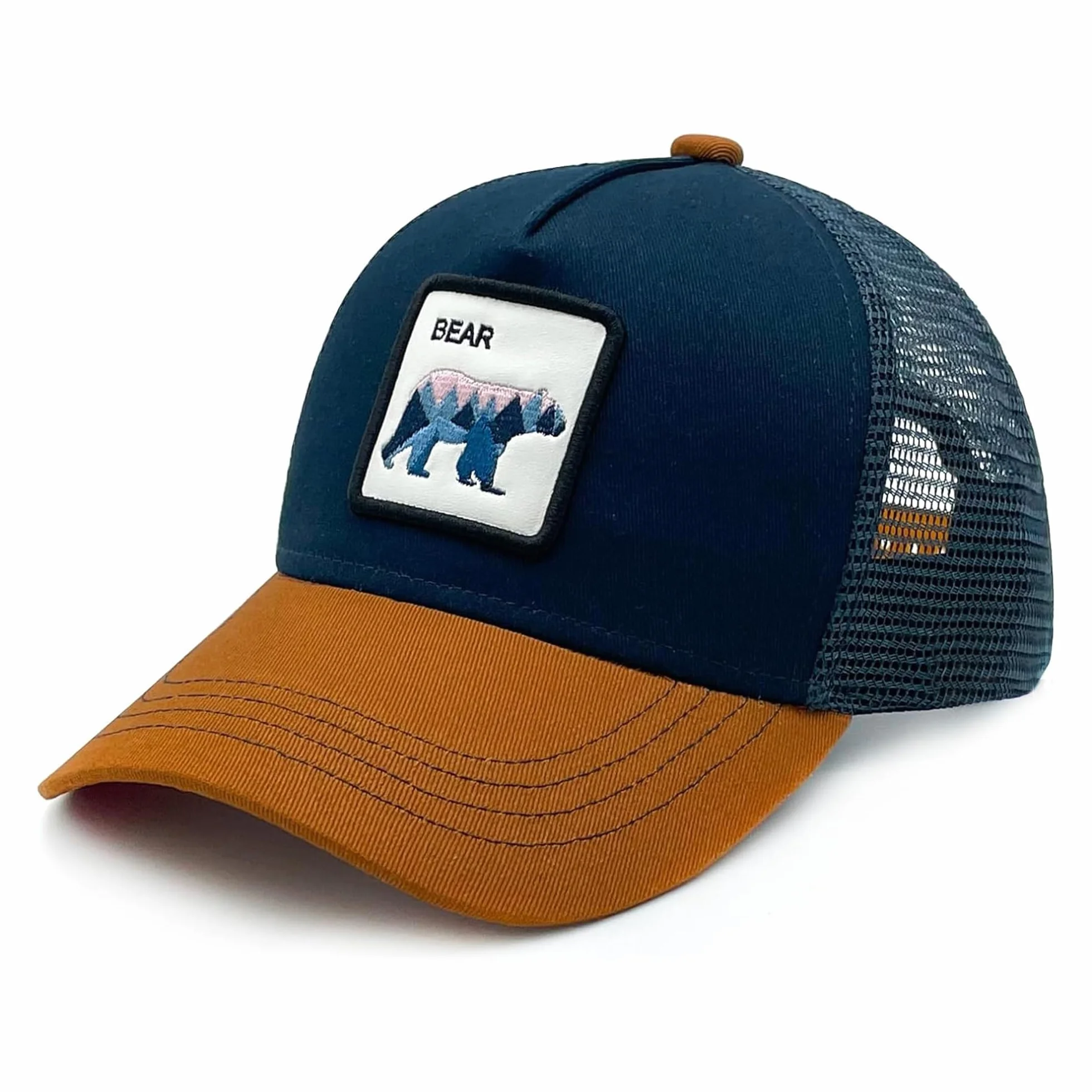 Casquettes Trucker Enfants Garçons Filles Chapeau Baseball Snapback Mesh 2-6 Ans