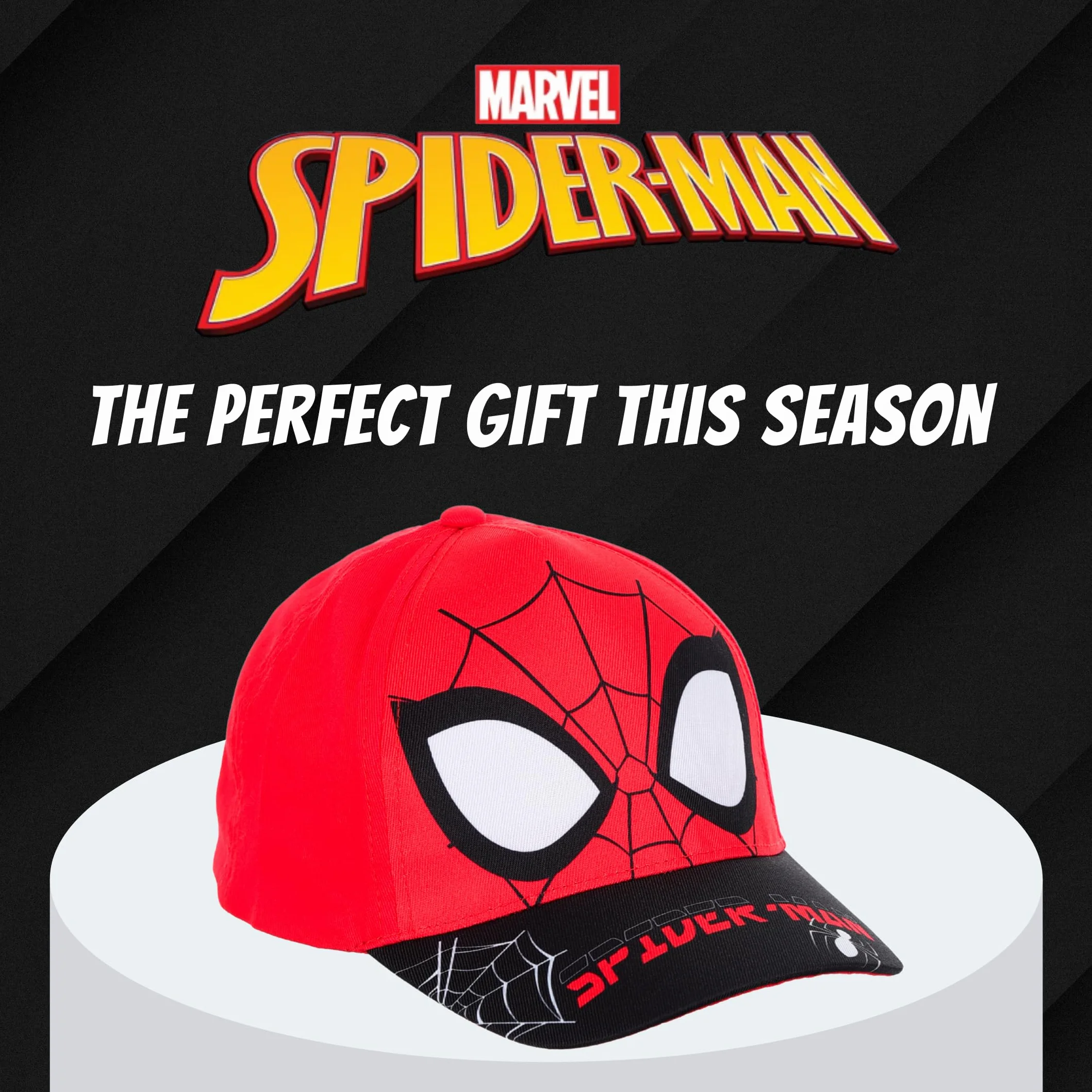 Marvel Spider-Man Casquette de Baseball Enfants Garçons Été