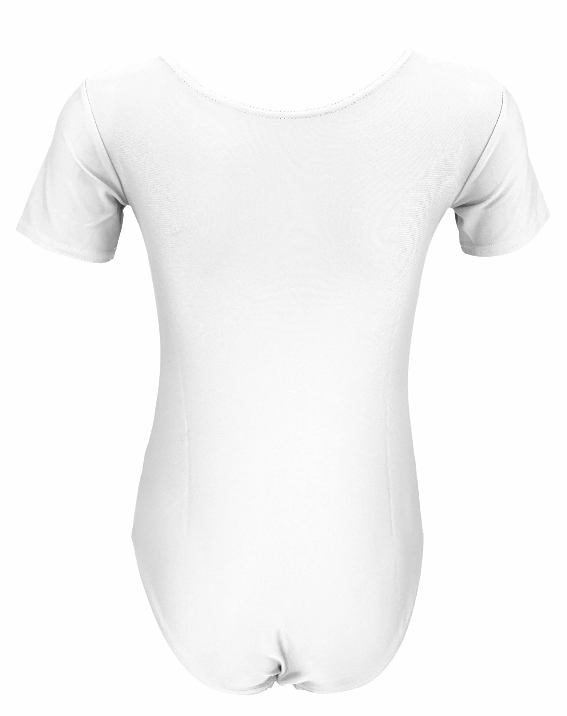 Aquarti Justaucorps de Danse Gymnastique Ballet Filles Manches Courtes
