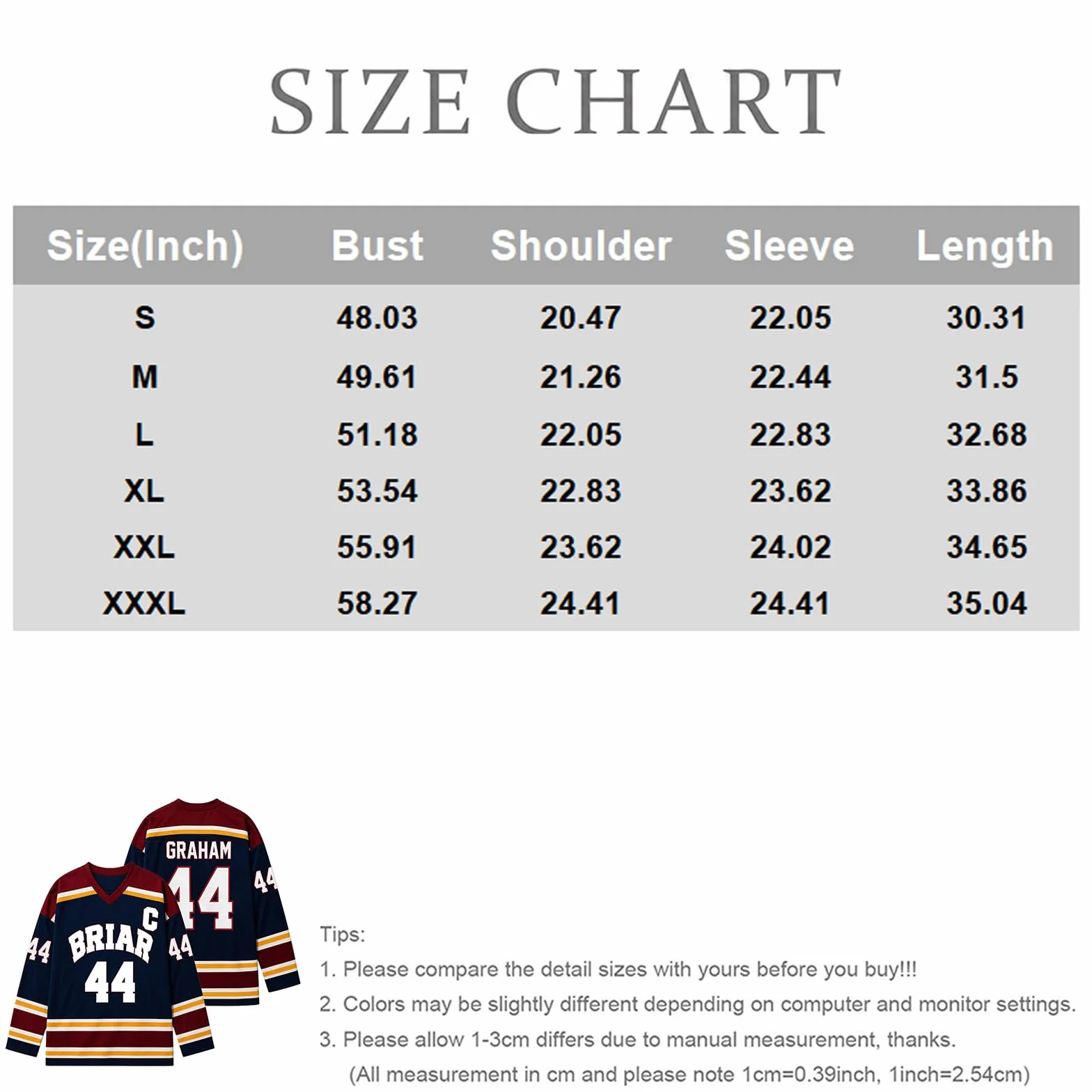 Maillot Hockey sur Glace Unisexe, Haut de Sport Chic pour Hommes et Femmes