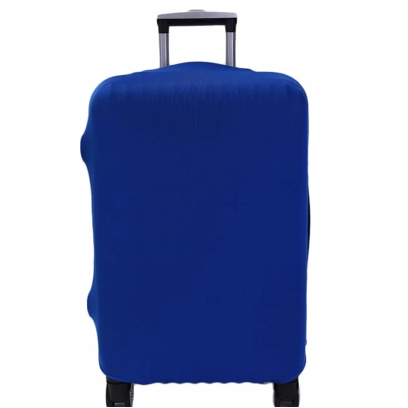 Elastique Housse De Valise Luggage Cover Protection Bagage Voyager Bleu M 22-25 inch