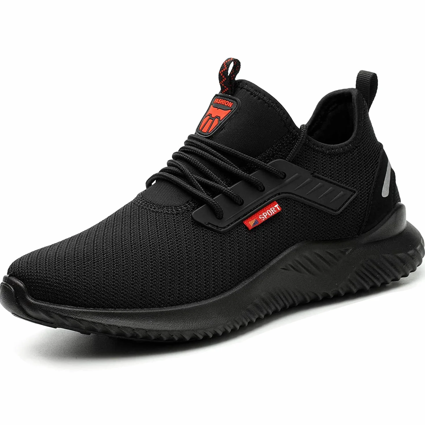 Chaussure de Sécurité Calish Légère Baskets de Sécurité Embout Acier Antidérapant Respirante