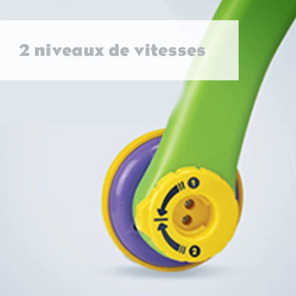VTech Super Trotteur Parlant Bébé Pliable Orange, Tableau d'Éveil Détachable, Jouet d'Activité et de Développement, Apprentissage de la Marche, Cadeau Bébé Dès 9 Mois