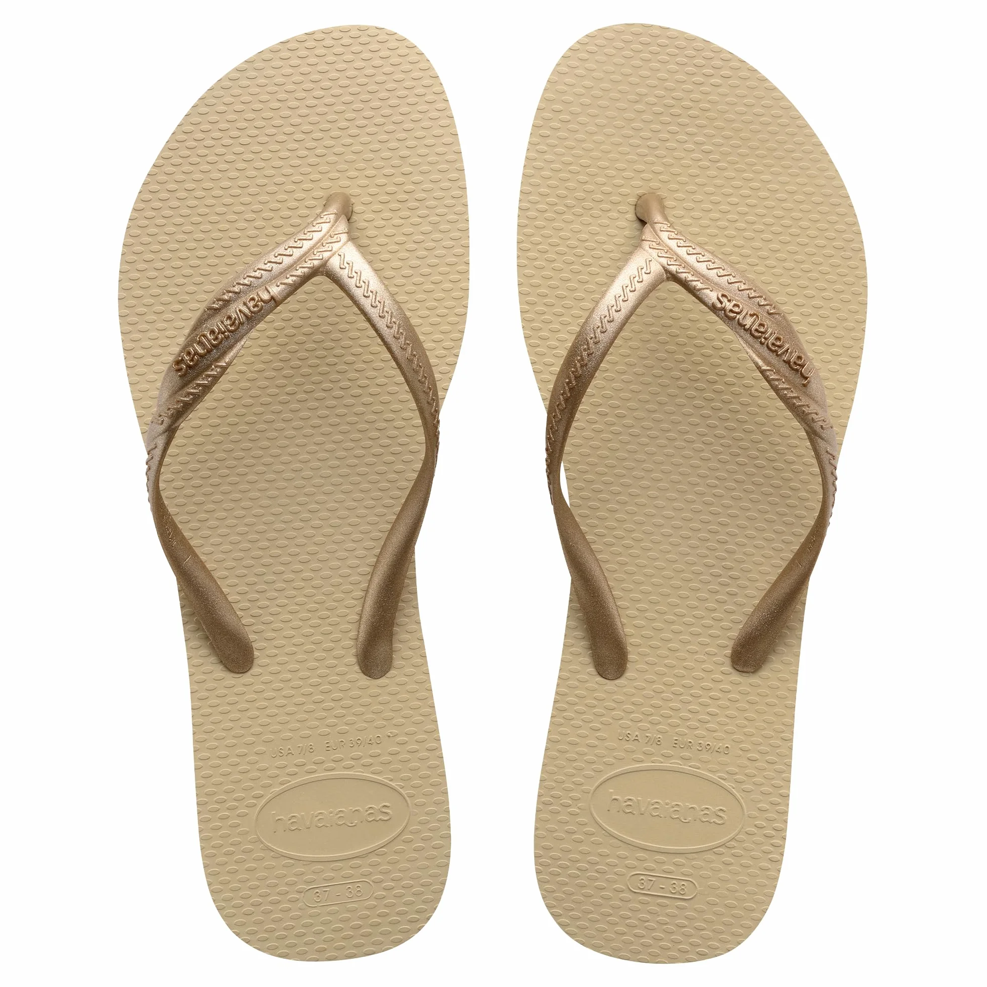 Havaianas Fantasia Damen Flip-Flops mit Metallic-Streifen