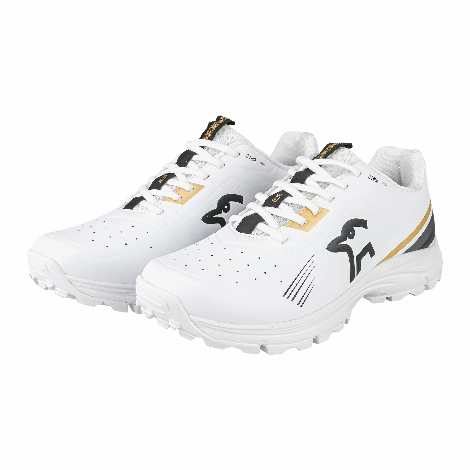 KOOKABURRA KC 3.0 Rubber Sole Cricket Shoe Gold/Black
