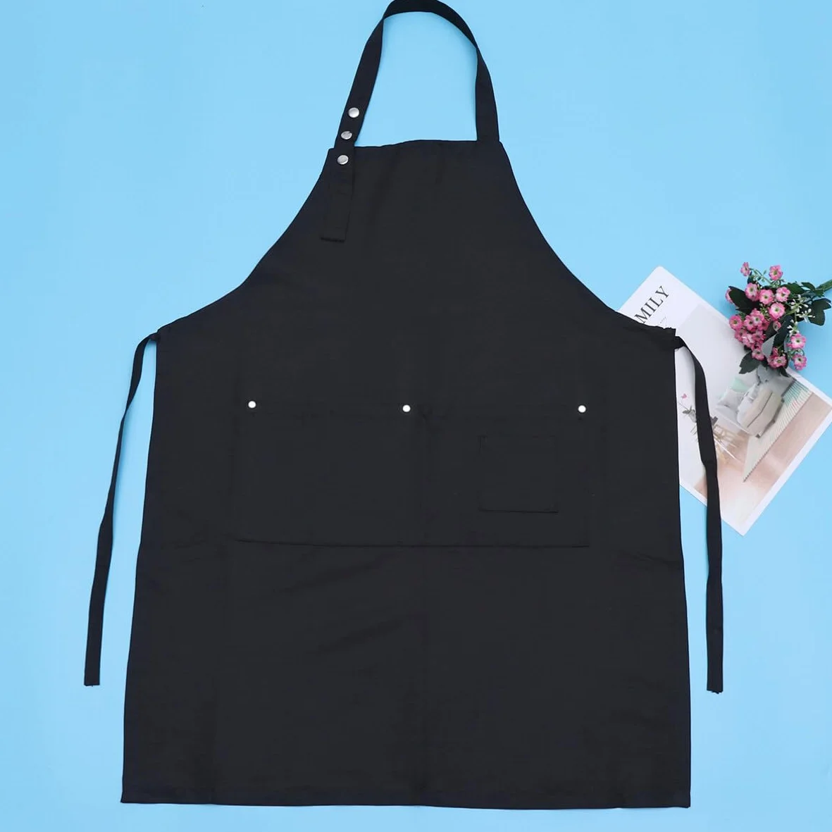 Beaupretty Tablier de Coiffeur Imperméable pour Salon Cuisine Café Restaurant