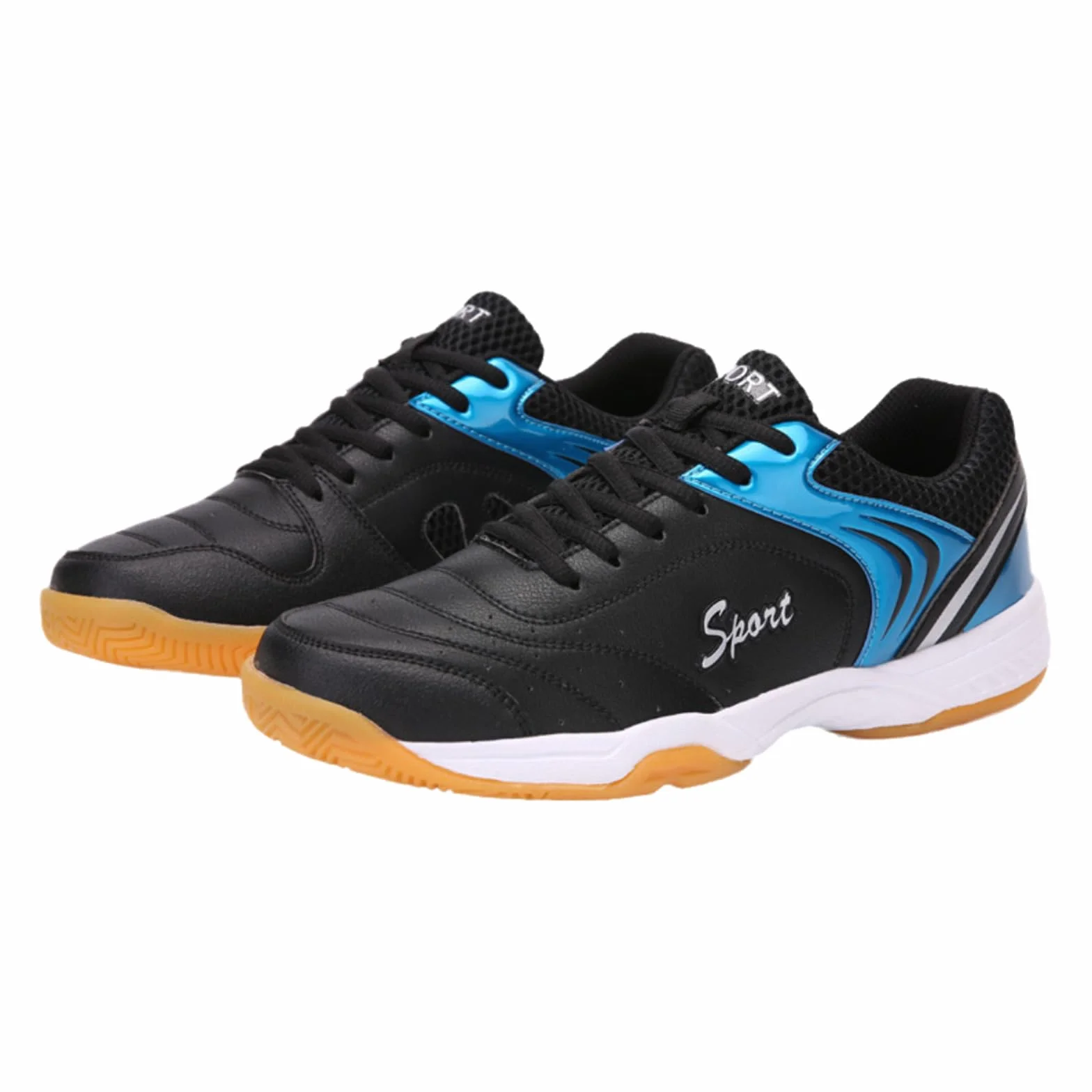Chaussures de Badminton Homme Femme Squash Volleyball Semelle Respirante Non Glissante