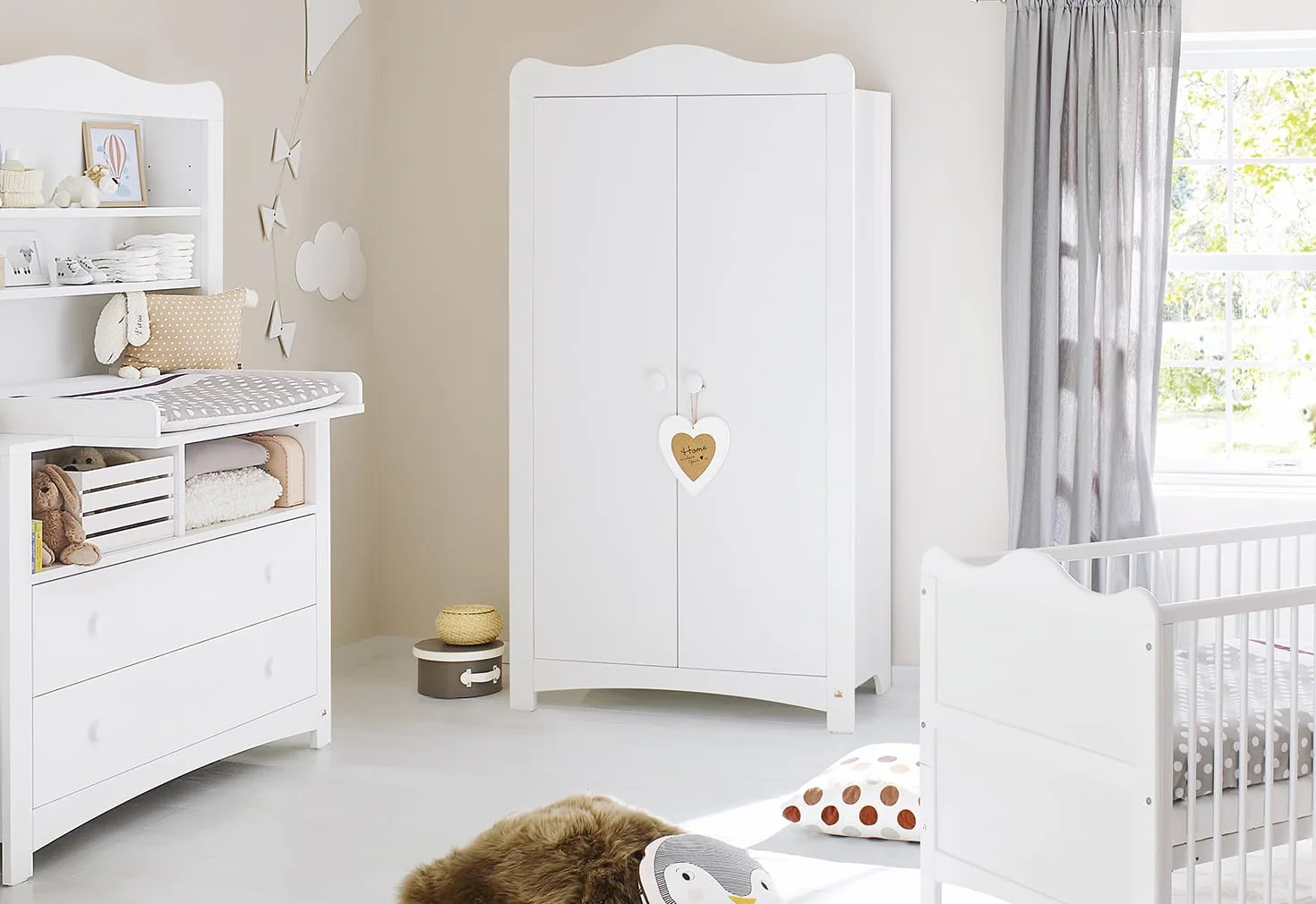 Pinolino Armoire Florentina blanc