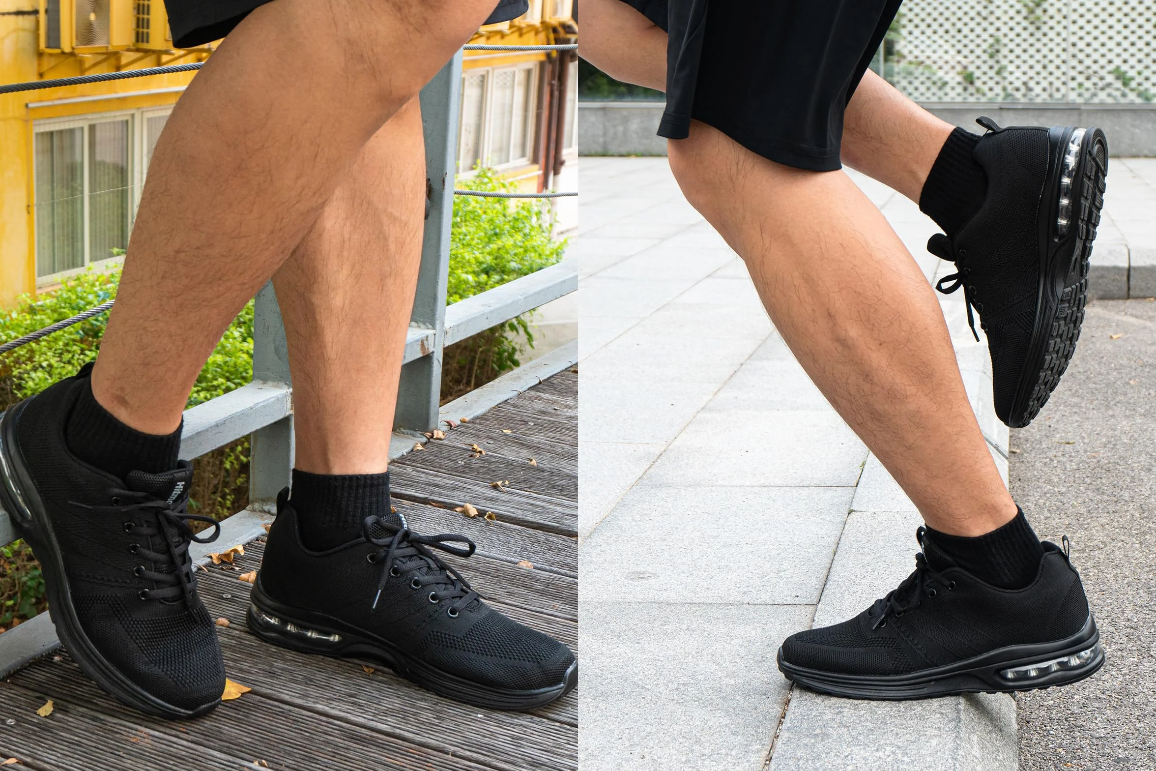 Hitmars Chaussures de Running Unisexe Coussin d'air GR.36-48