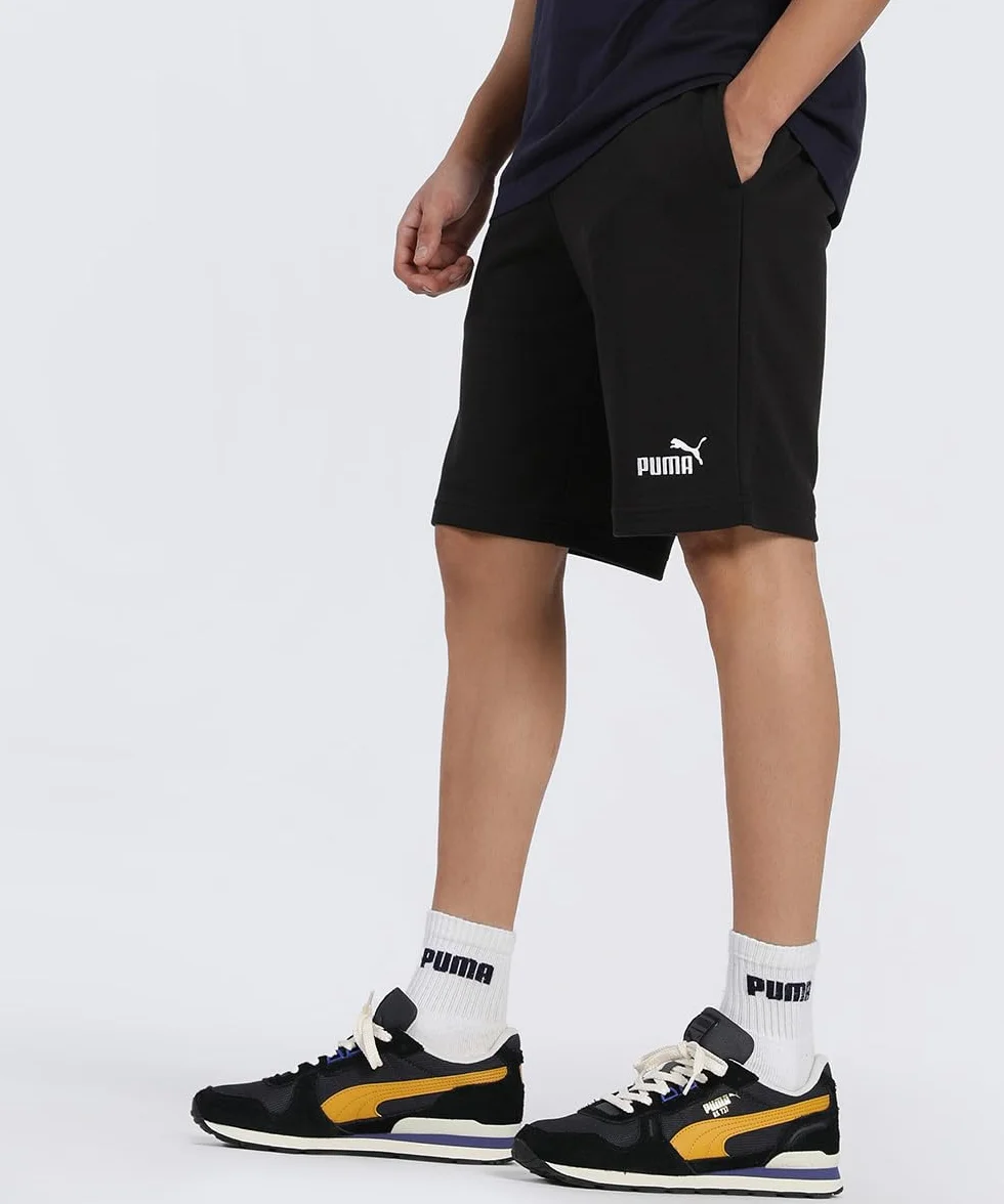 PUMA Men's Ess No. 1 Logo Shorts 10'' Knitted Shorts