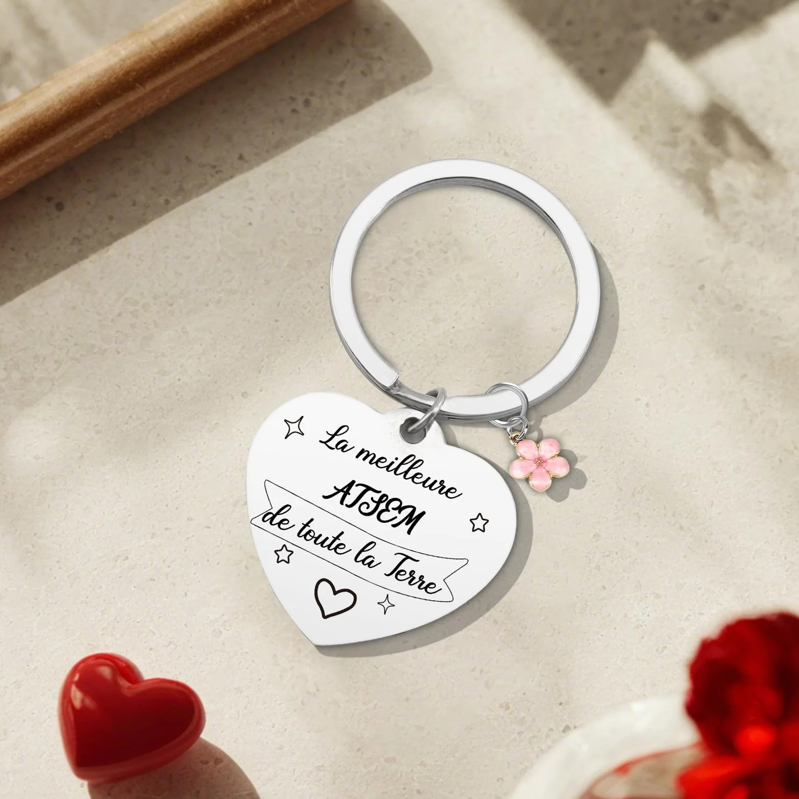 Porte Clef Atsem Cadeau Fin d'Année Maternelle STARKET