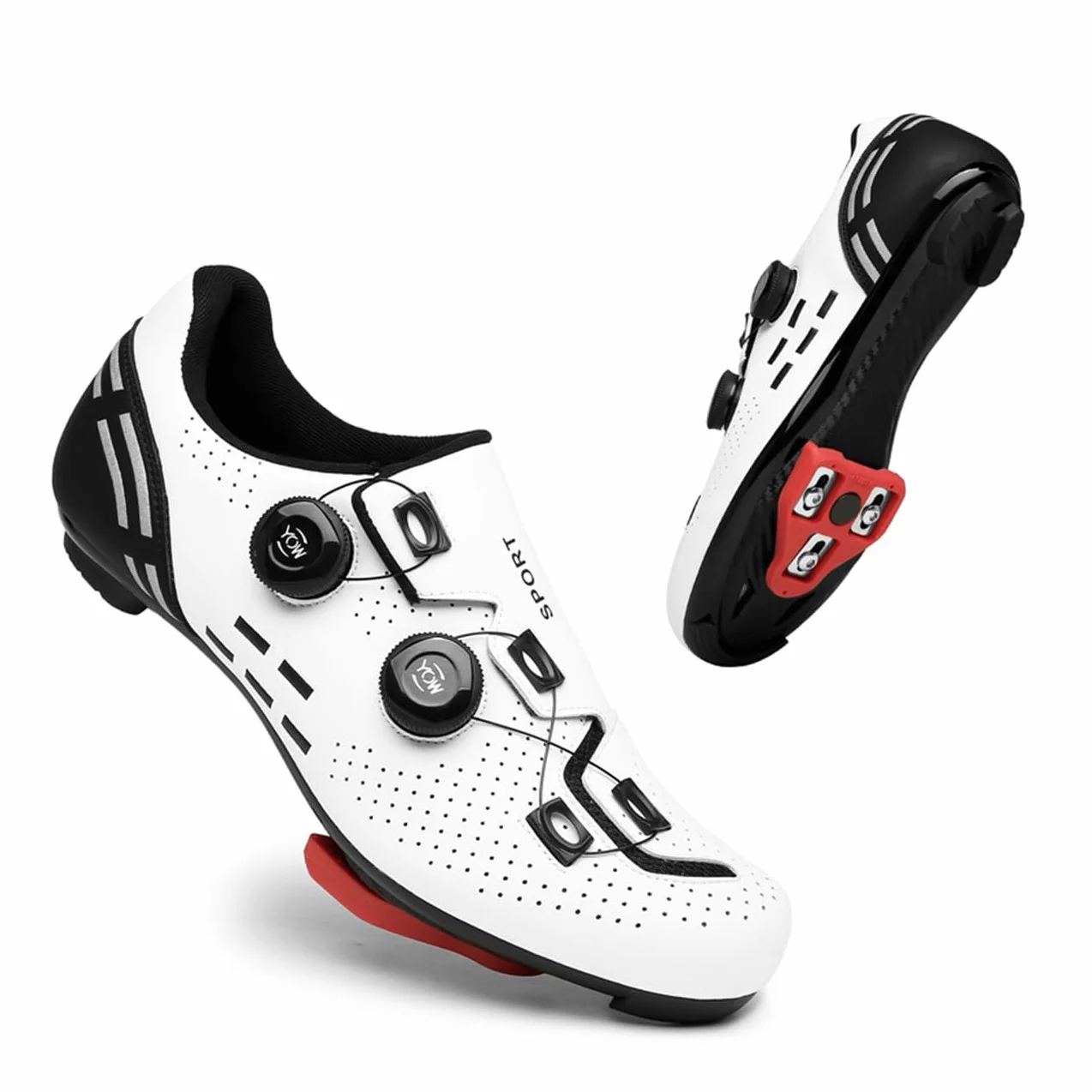 Chaussures de cyclisme SPD/SPD-SL Look Delta Système de clic compatibles Peloton Roadbike