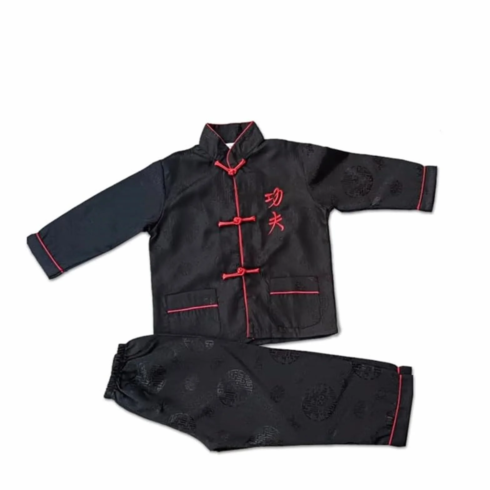 Vêtements Kung Fu pour enfants, uniforme traditionnel Tai Chi garçons filles, Arts martiaux chinois Wing Chun manches longues Tang-Suit