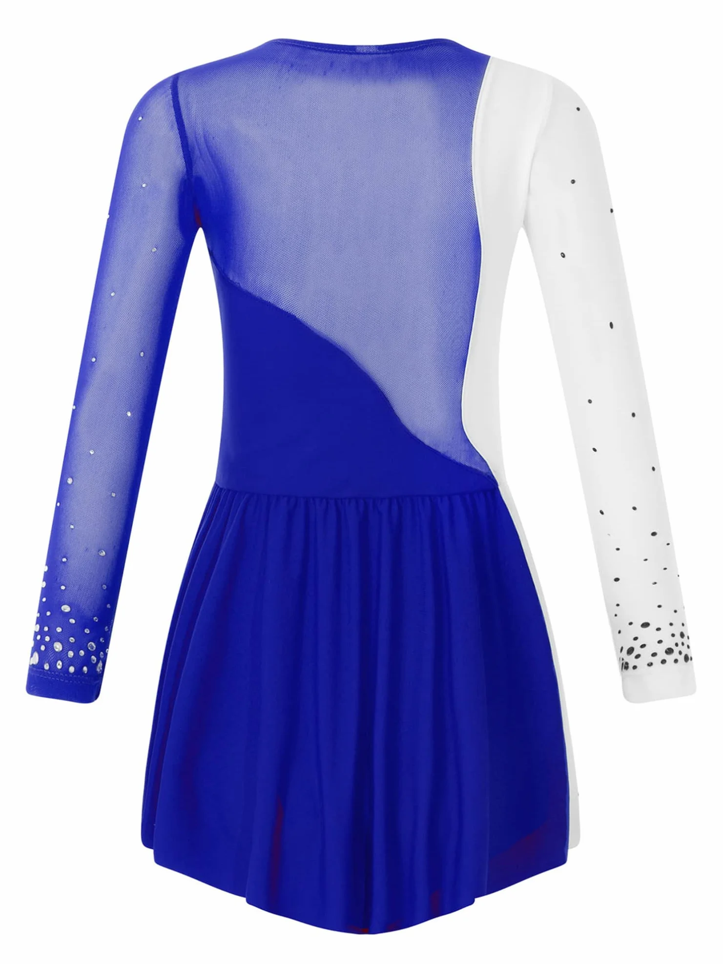 iiniim Robe Patinage Artistique Enfant Fille Danse Moderne Lyrique Ballet Gymnastique Compétition