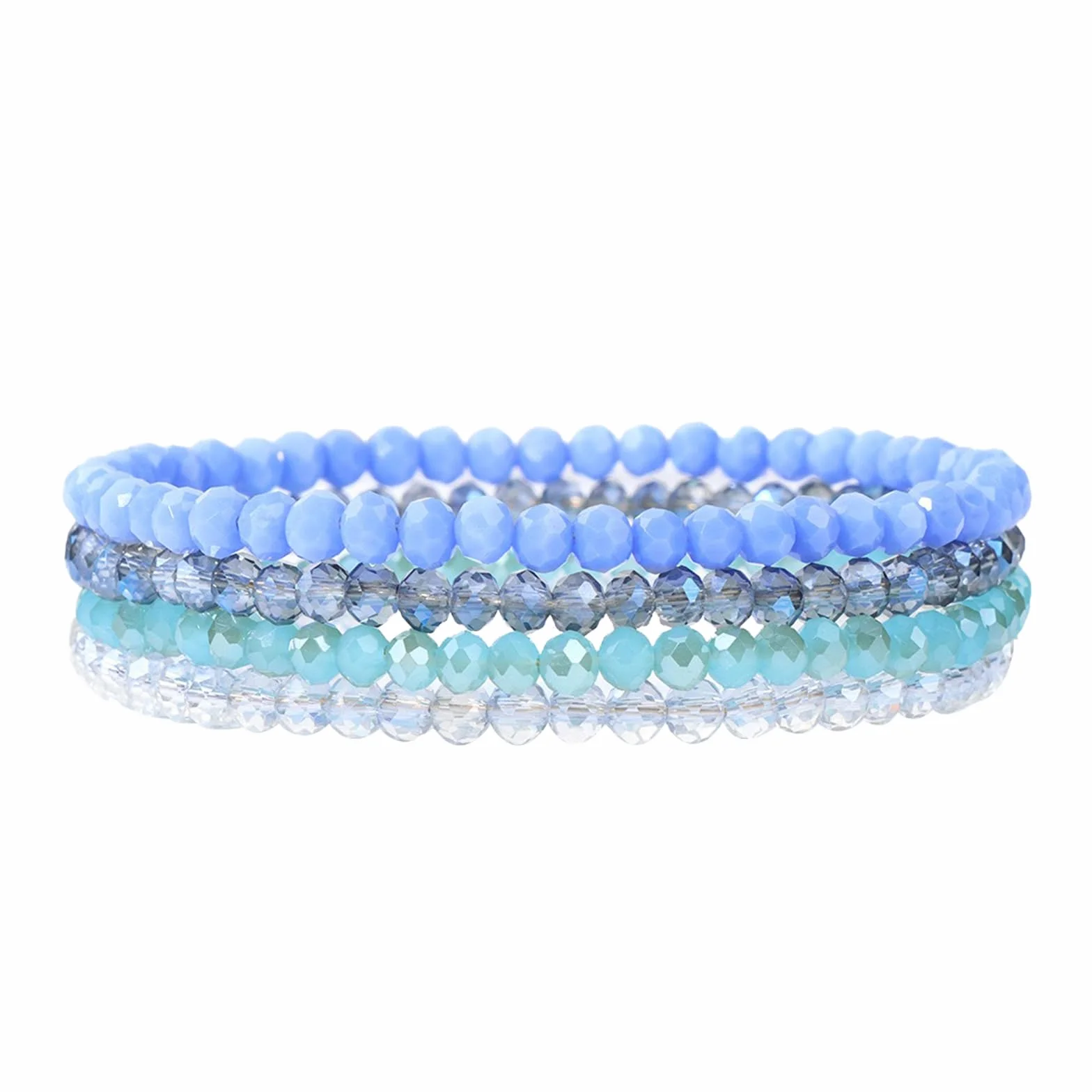 Multicouches Bracelet Boho Cristal Perles Pour Femme
