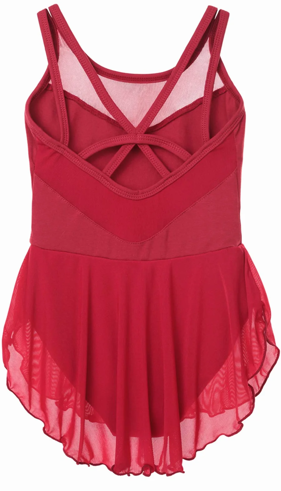 Justaucorps Ballet Tutu Danse Classique Robe Coton Manche Courte