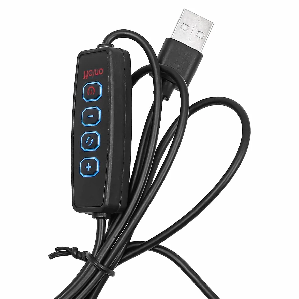 Lune Projecteur Lampe USB 3 en 1 avec Trépied 360° Rotatif pour Photographie Selfie