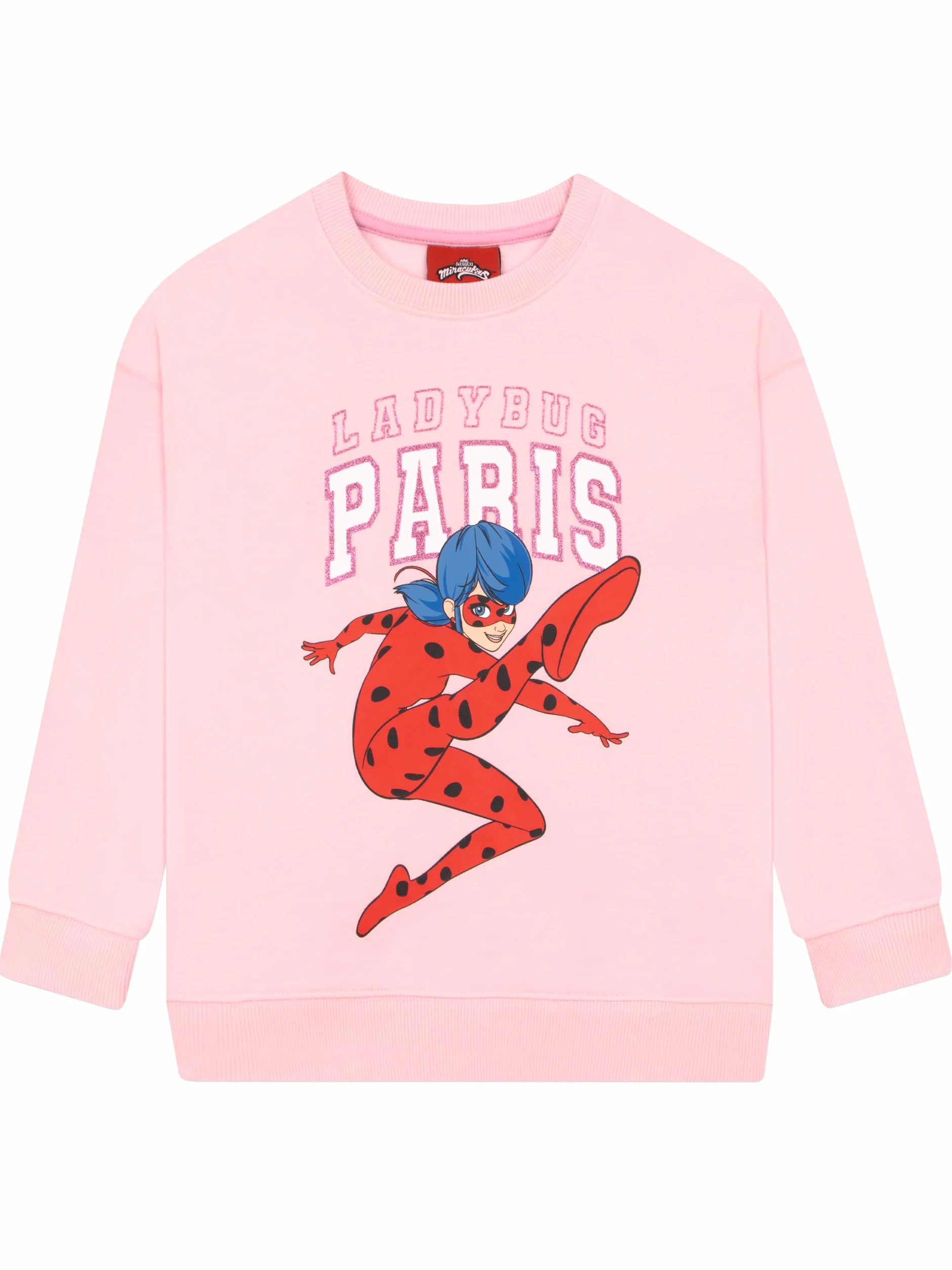 Miraculous Sweatshirt Fille, Pull Ladybug, Sweat Enfant Manches Longues