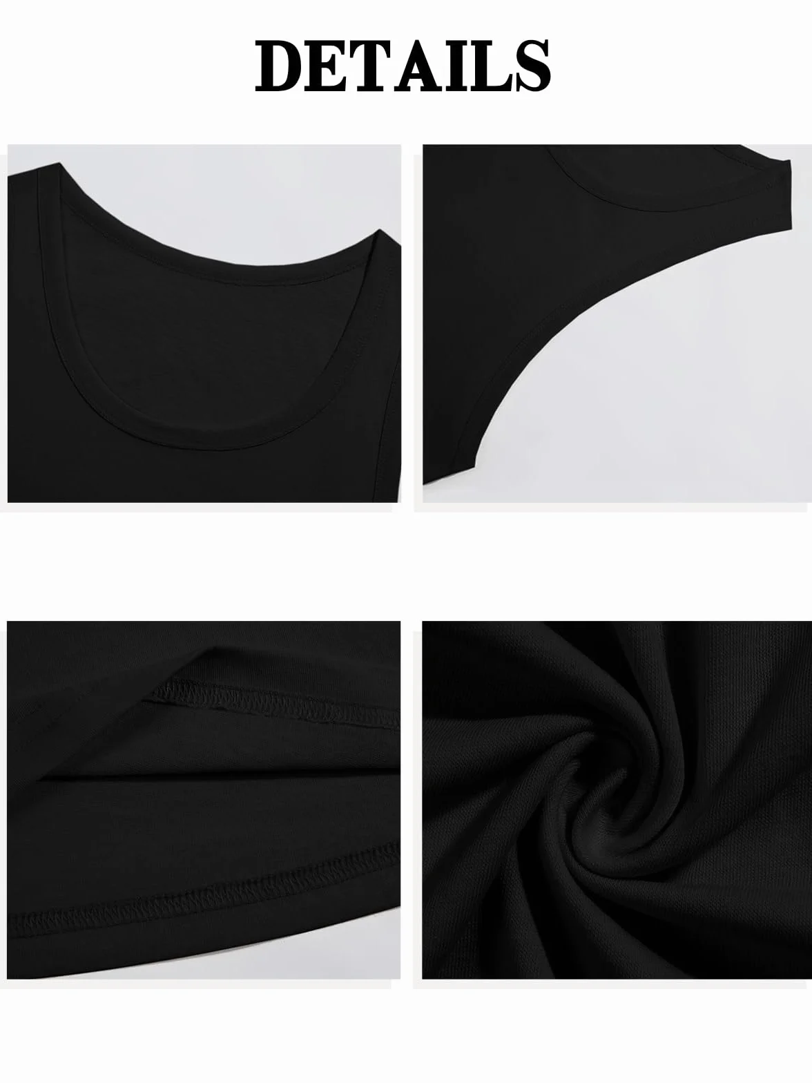 Runcati Débardeur sans manches pour homme Coton Fitness Gym Sport Maillot de corps