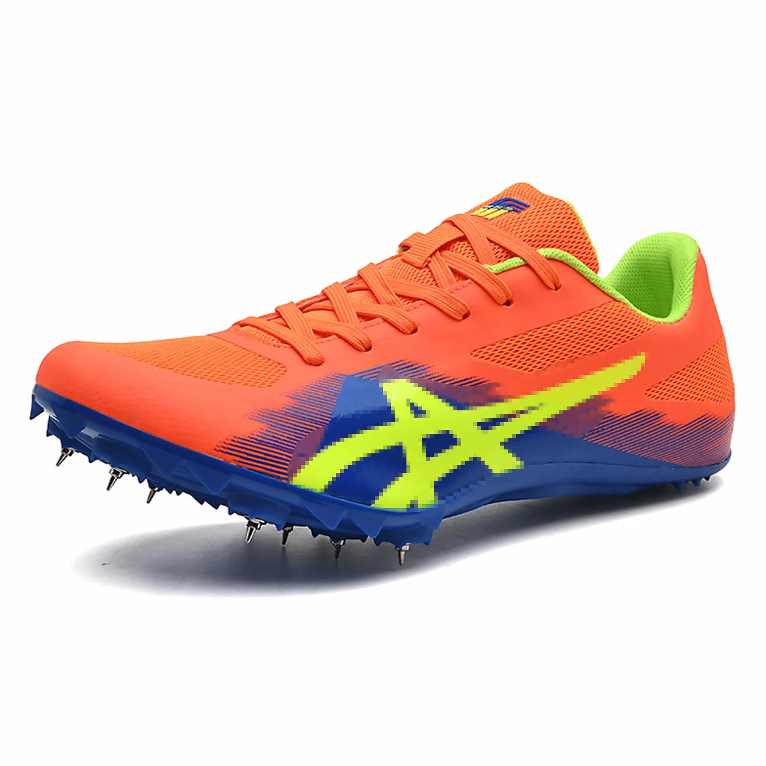 Chaussures Athlétiques à Pointes Hommes Femmes Unisexes Antidérapantes Sprint Course