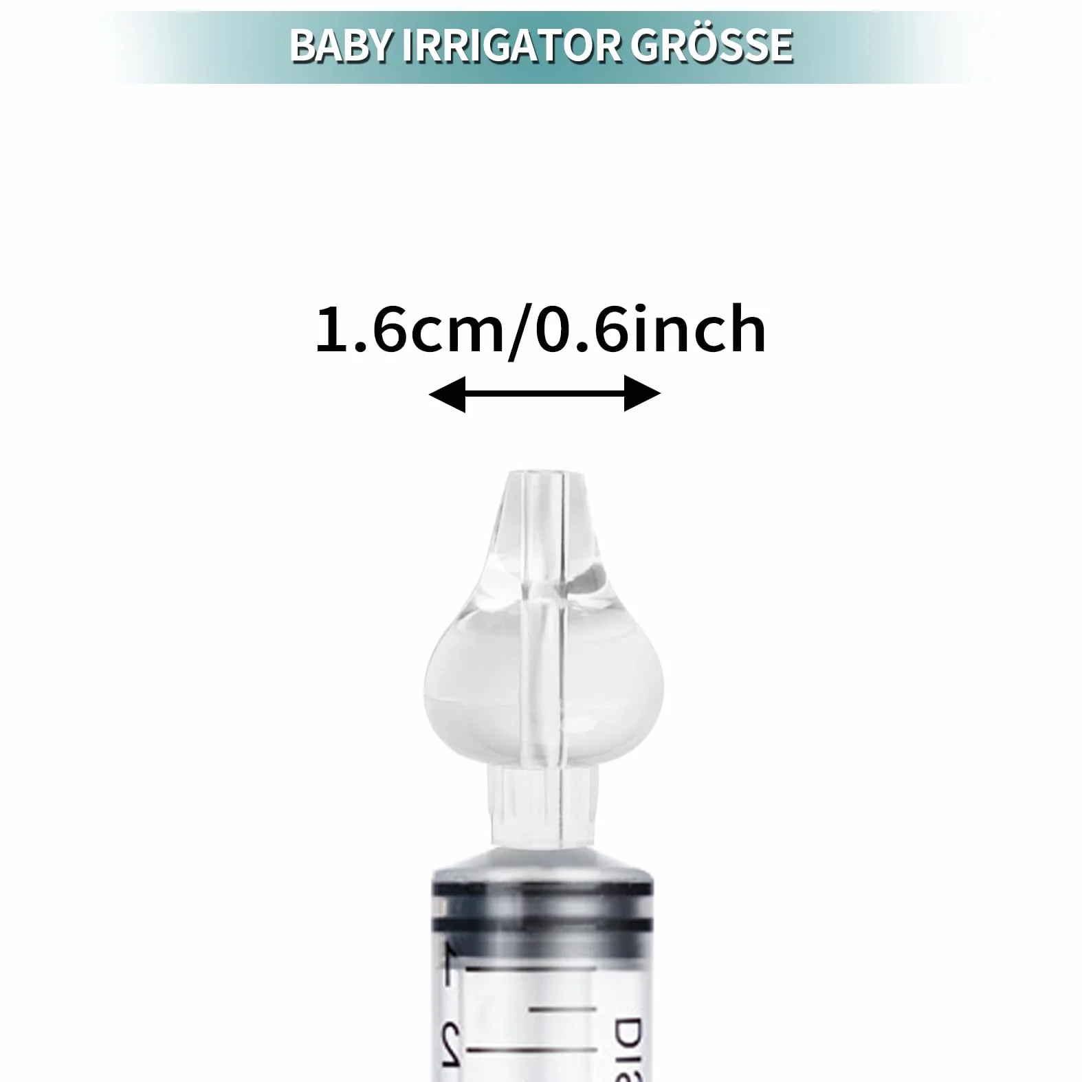 Embout Seringue Nasale Bebe Silicone Lot 12 - Pour Lavage Nez Bebe