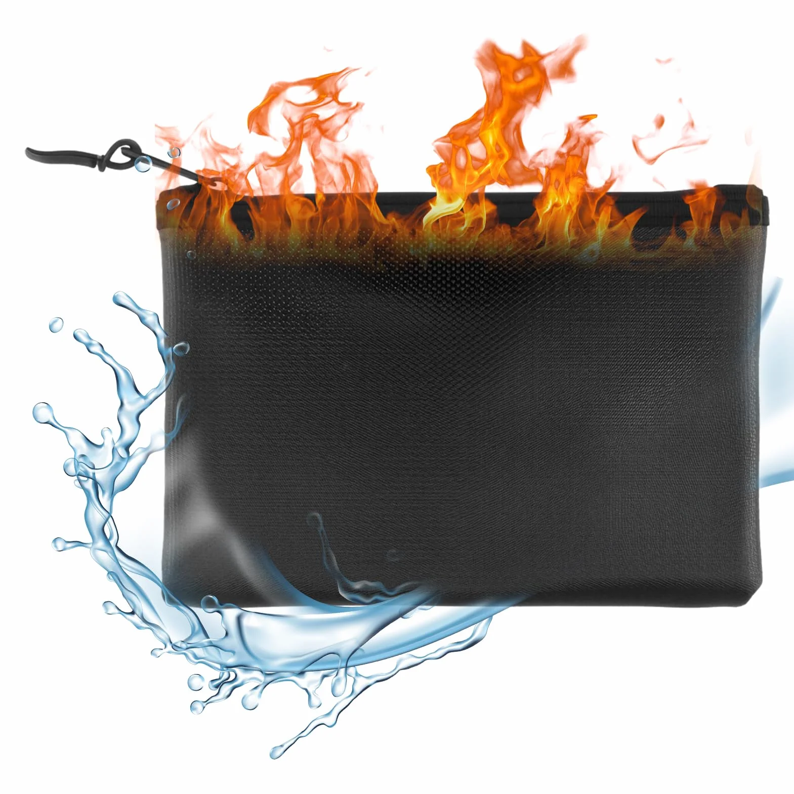 Pochette Ignifuge Étanche Anti-Feu pour Documents 20.5 x 13.5 cm