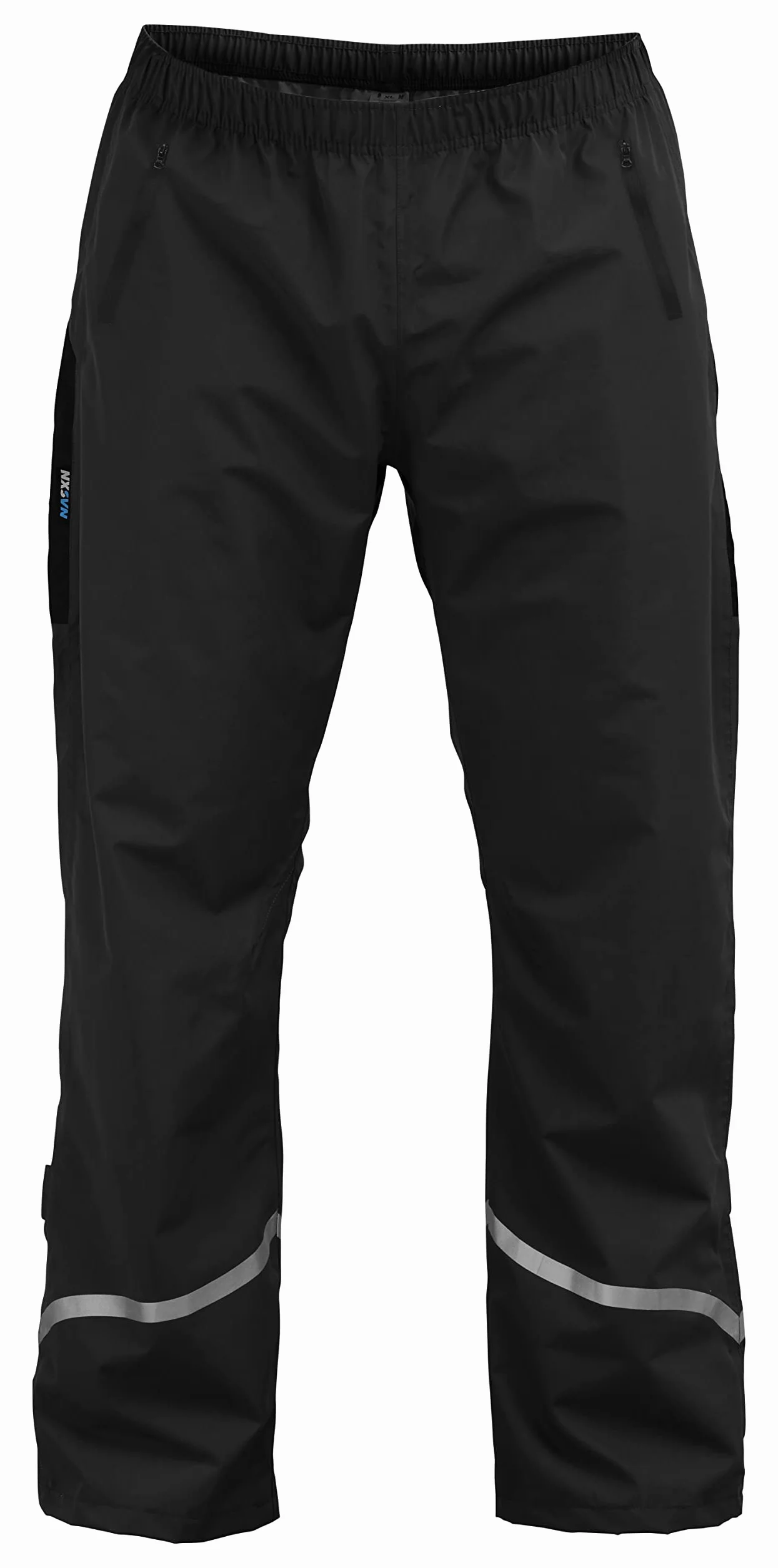 Rubberneck NXSVN Pantalon de Pluie Imperméable Respirant Visibilité Bandes Réfléchissantes 3M
