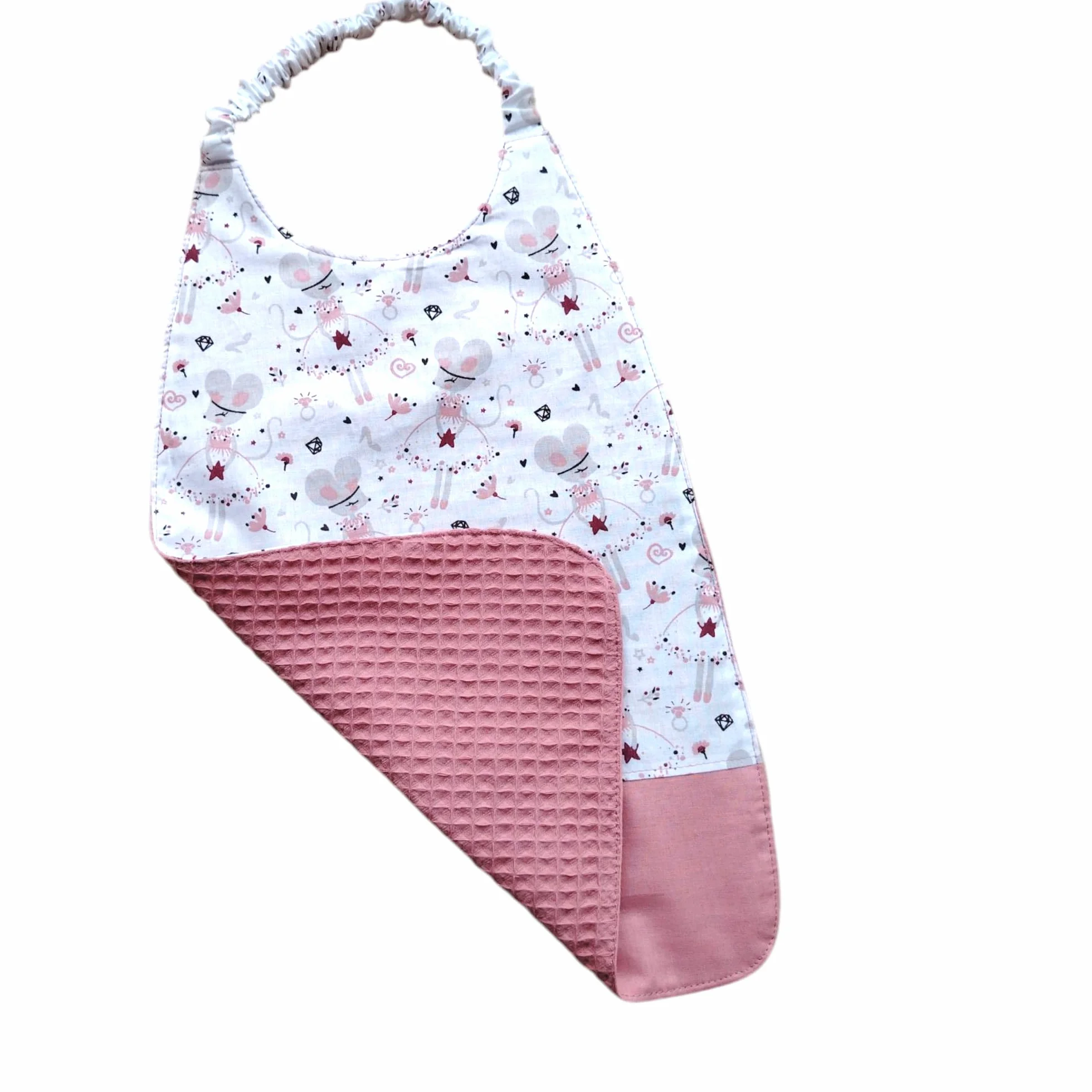 Serviettes de table élastique personnalisée grand bavoir