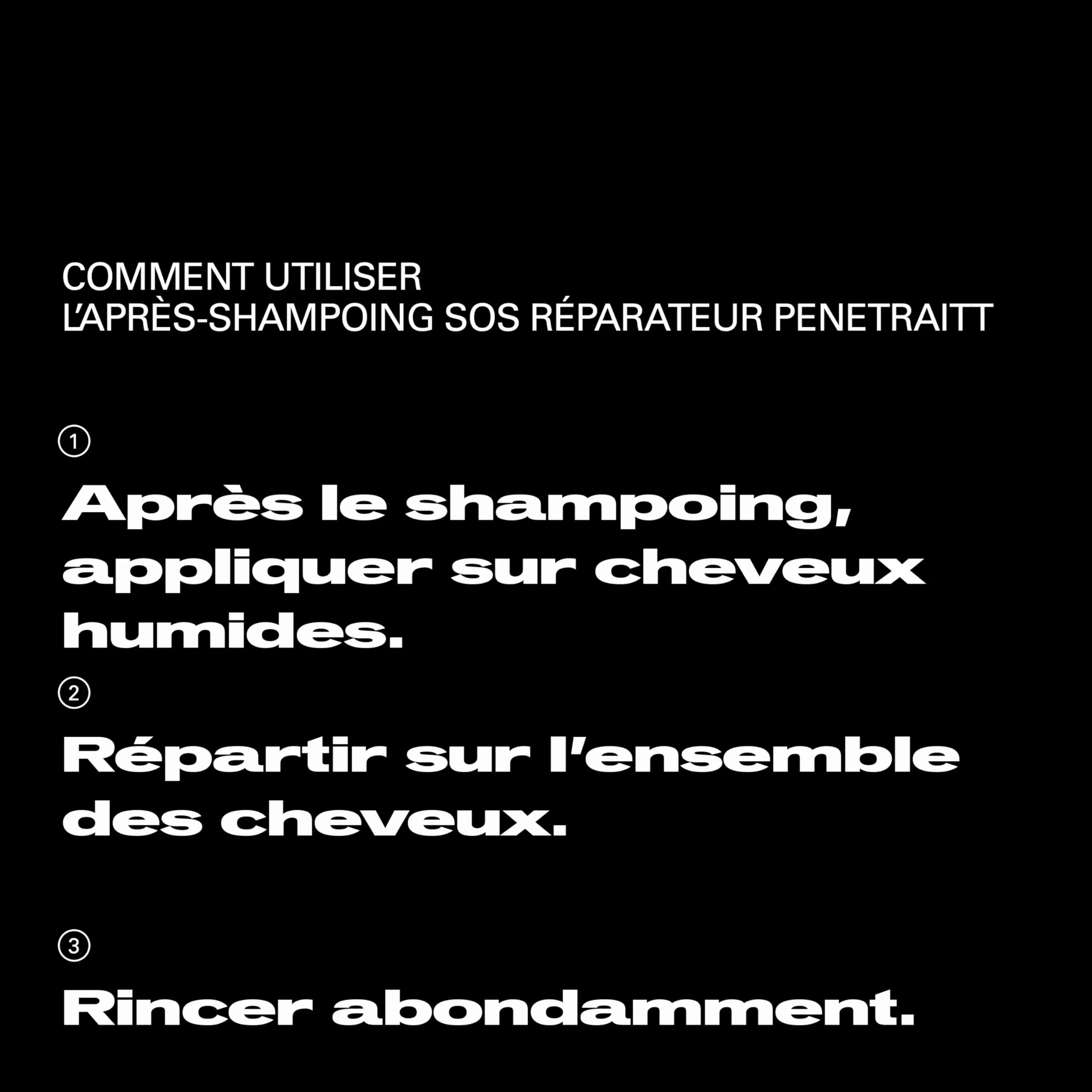 Sebastian Professional Penetraitt Après-shampoing réparateur professionnel cheveux secs abîmés colorés 200 ml