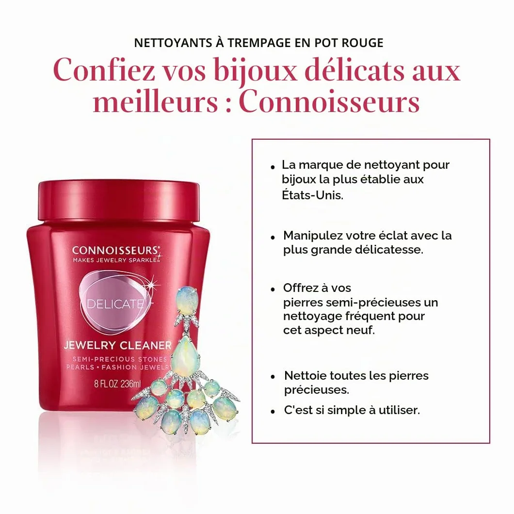 Connoisseurs Nettoyeur Bijoux Argent Or Platine 236 ml