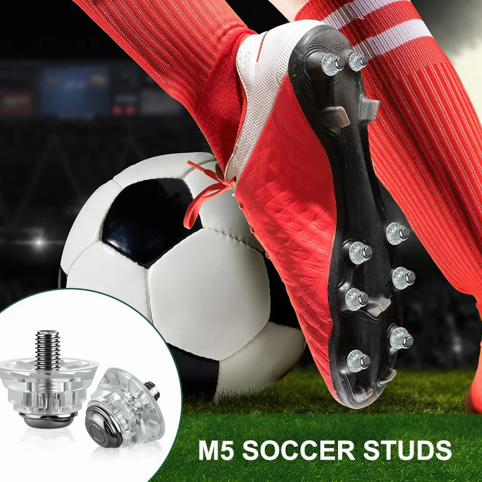 flintronic Pointes de Chaussures Football, Crampons à vis Antidérapants