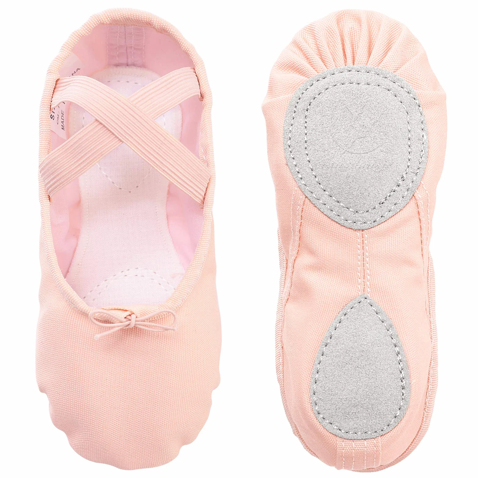 Chaussure de Ballet Danse Classique Toile pour Filles Femmes EU22-44