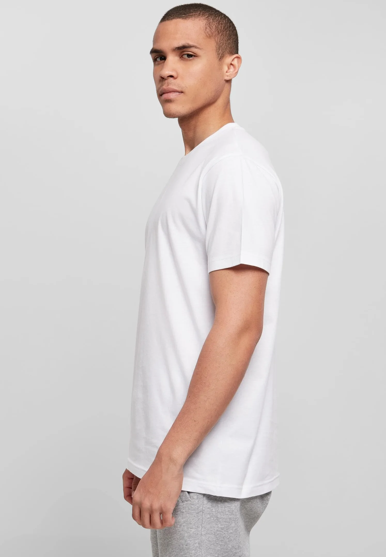 Round Neck T-Shirt Homme Lot de 1