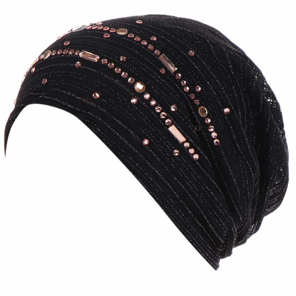 Beani Bonnet de chimie en dentelle pour femme perte de cheveux cancer