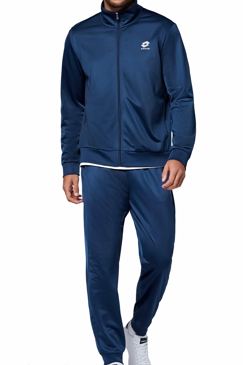 Lotto Survêtement homme M-5XL polyester sport coupe régulière taille élastique poches latérales jogging