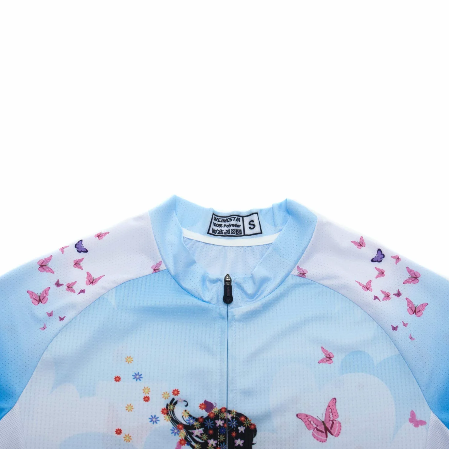 Maillot de Cyclisme Femme Respirant Vêtements Montagne Haut Vélo VTT Route Manches Courtes