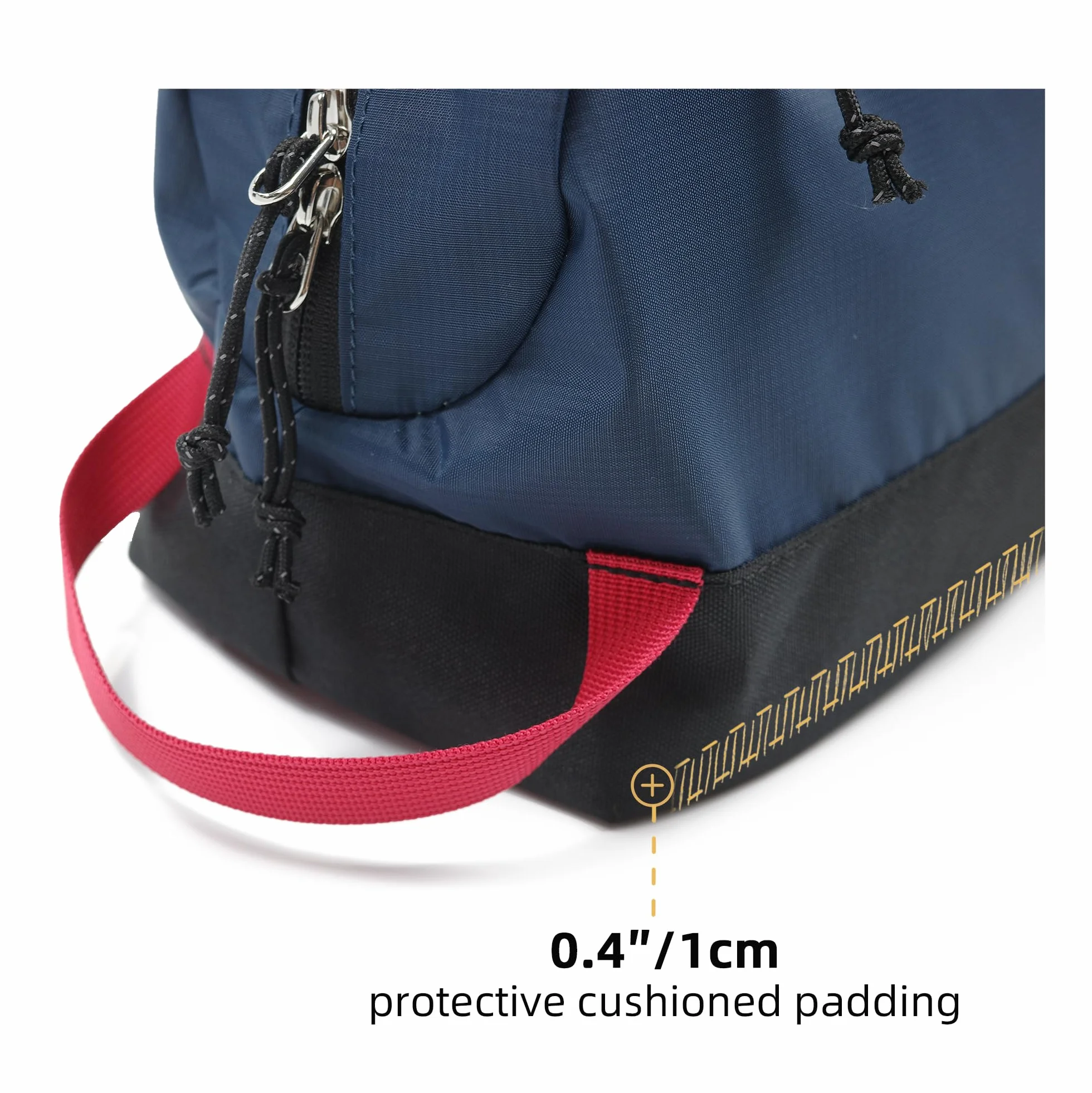 Trousse de Toilette Nomade Grand Cube de Voyage 8 L TPU imperméable Compartiment Humide Sec
