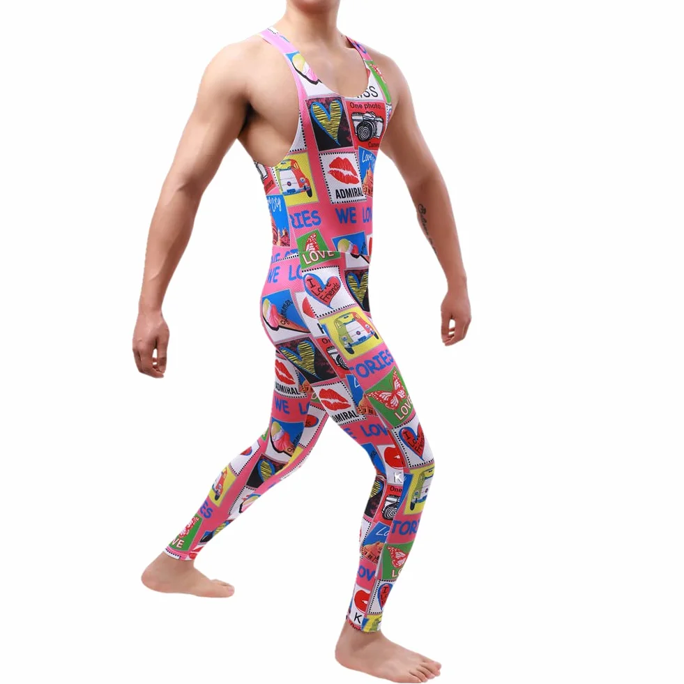 Hommes Lutte Singlet Débardeur Vêtements de Sport sous-vêtements