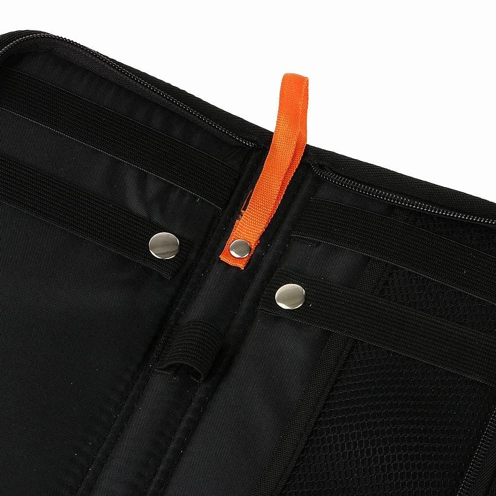 Sac de rangement pour cravates de voyage Noir 42 x 13 x 2,5 cm