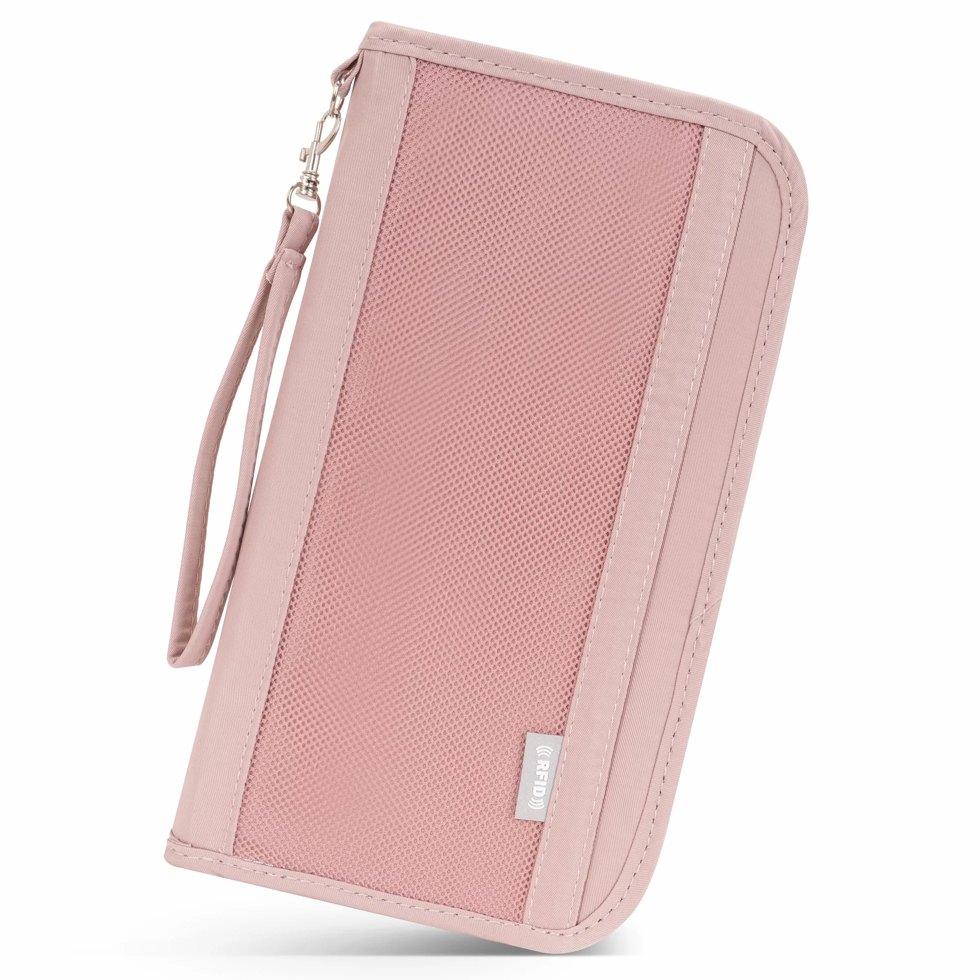 Portefeuille Passeport Familial RFID Organisateur de Voyage pour Cartes de Crédit Homme Femme