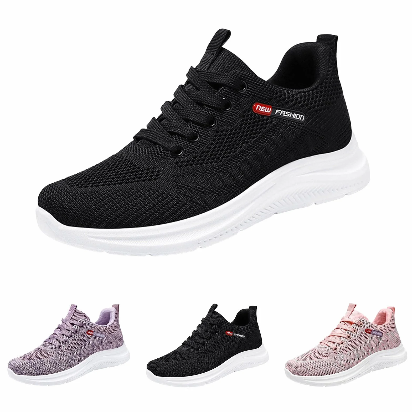 Sneakers Femme Baskets Running Chaussure de Sport Respirantes Multisport Outdoor Training