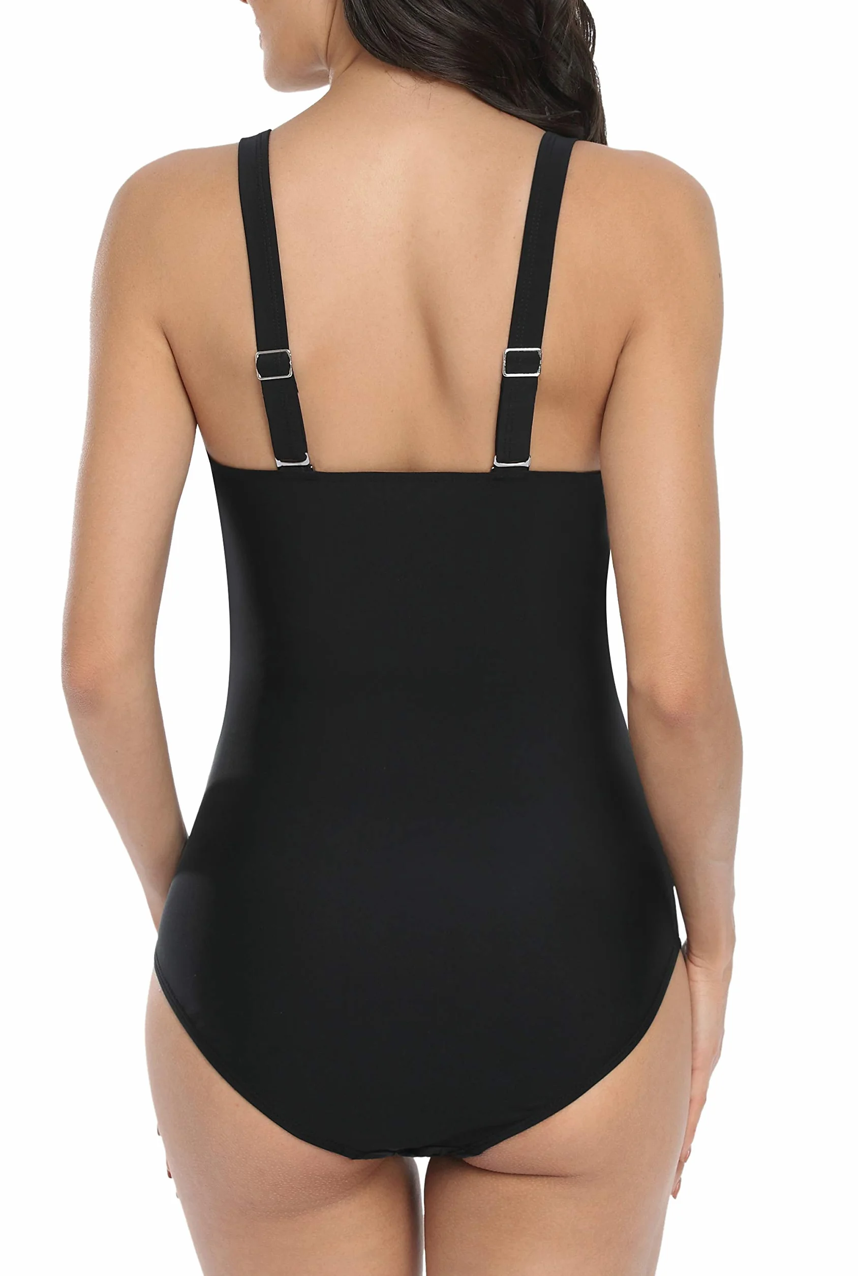 EastElegant Maternité Maillots De Bain Une Pièce Grossesse Avant Cross avec Bretelles Réglables