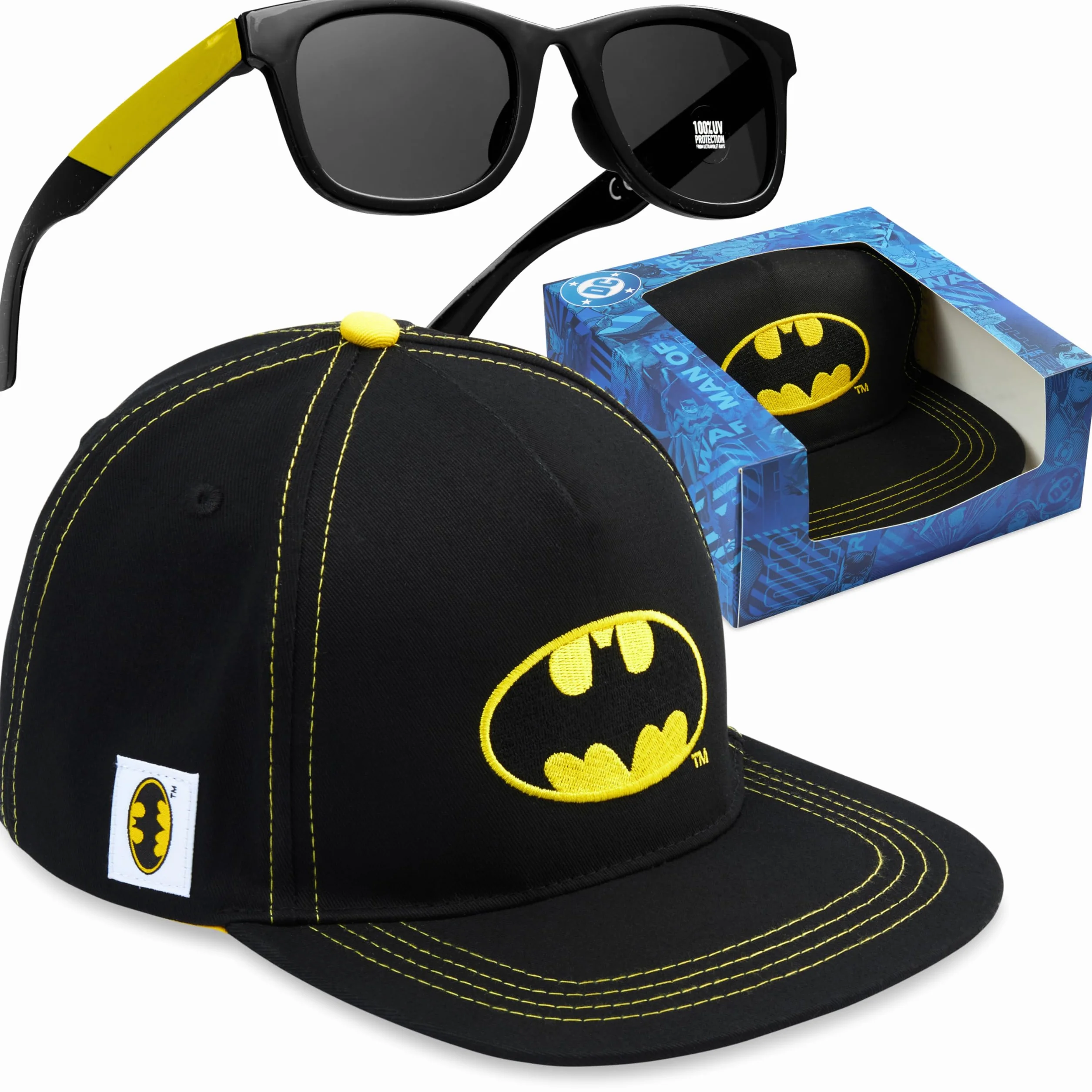 Batman Marvel Avengers Tortues Ninja Casquette Baseball Lunette Soleil Protection UV Ete Voyage