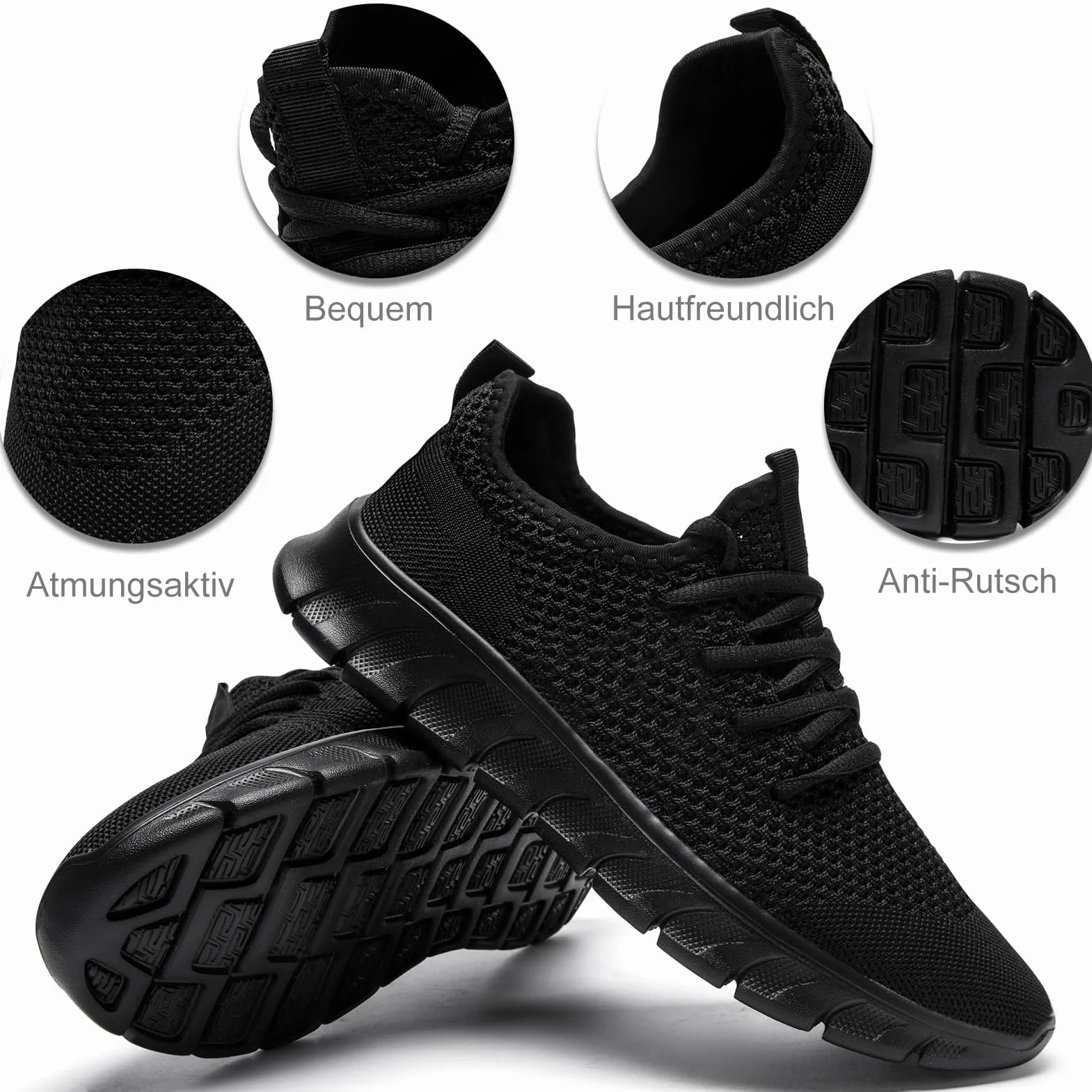 Damyuan Chaussure Running Sport Tennis Sneaker Mesh Fitness Gym