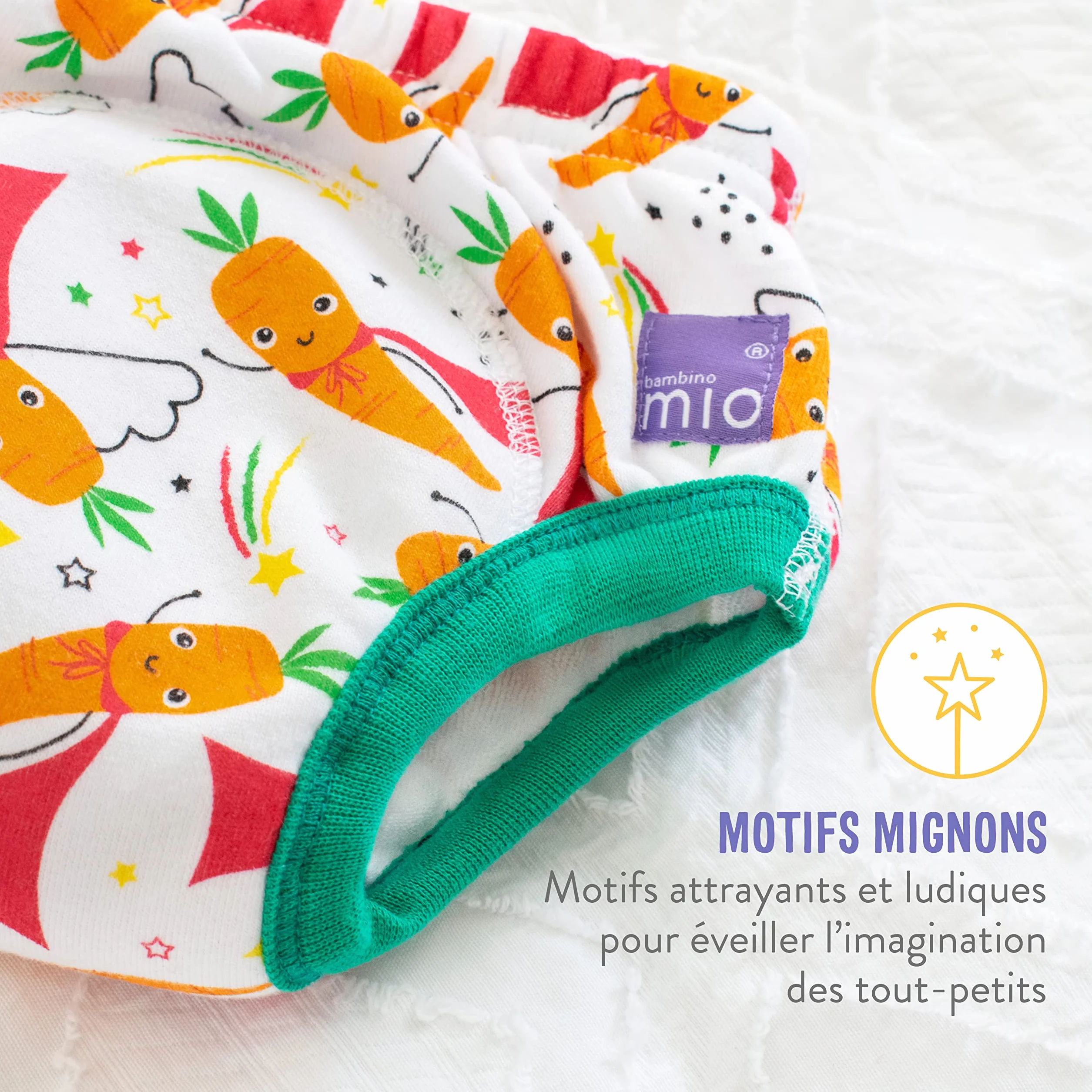 Bambino Mio Culotte d'apprentissage Lavable Unisexe Bleu 2-3 ans