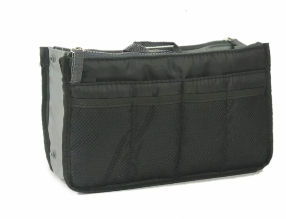 NOVAGO Lot de 2 Organiseurs Pochette Sac de Rangement intérieur Noir+Bordeaux