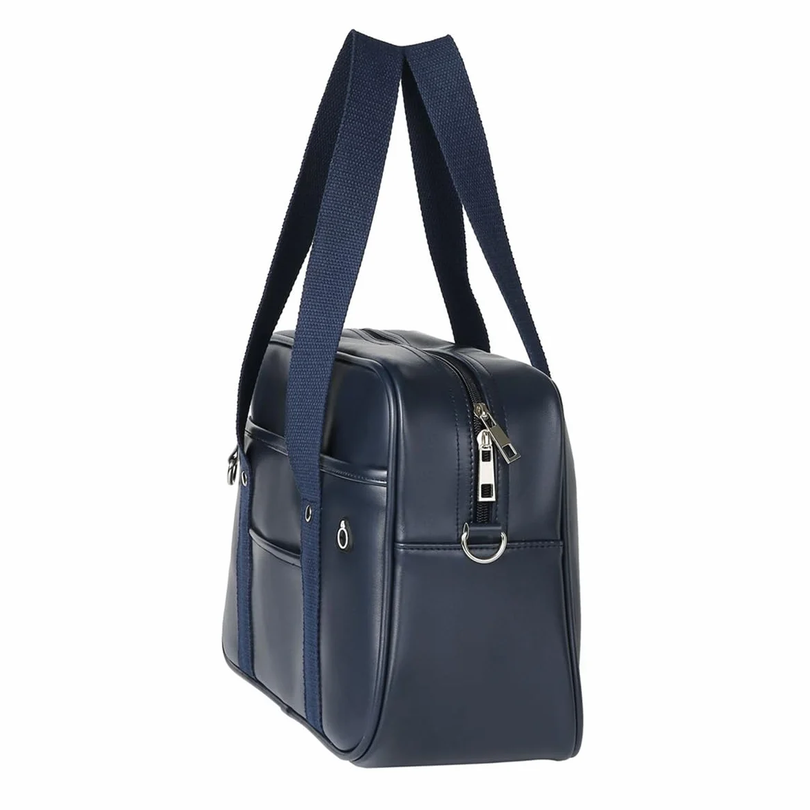 Japonais sac à bandoulière en cuir PU imperméable grande capacité fourre-tout pour étudiant