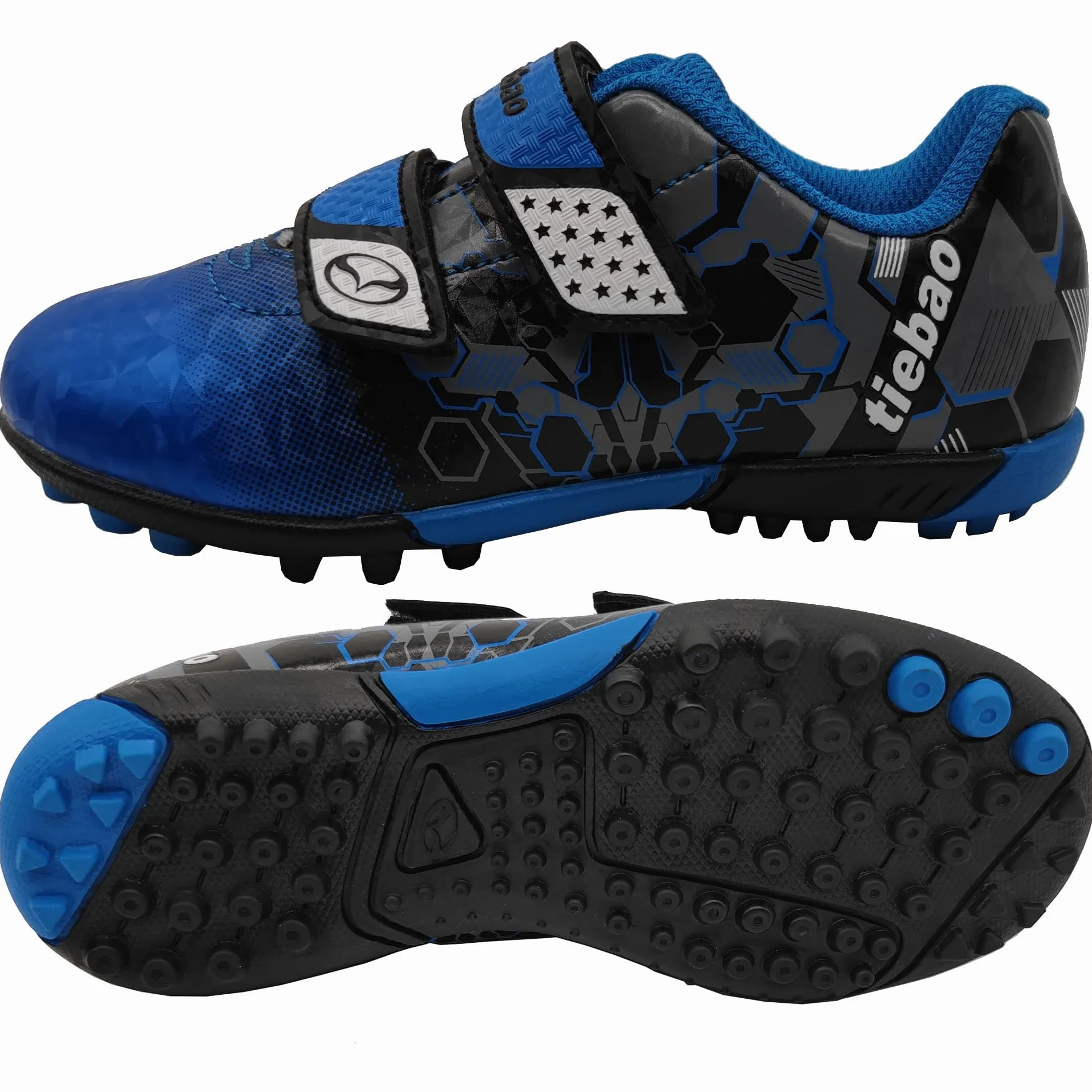 Chaussures de Football TF Respirantes Unisexe Enfant Tailles 25-37